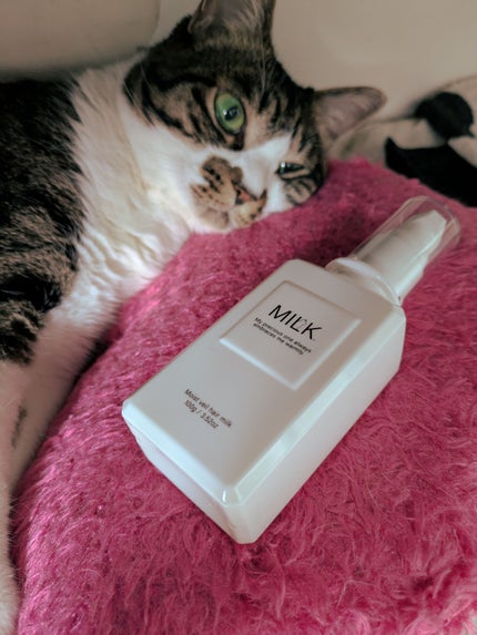 モイストヴェール ヘアミルク<無香料>/MILK./ヘアミルクを使ったクチコミ(2枚目)