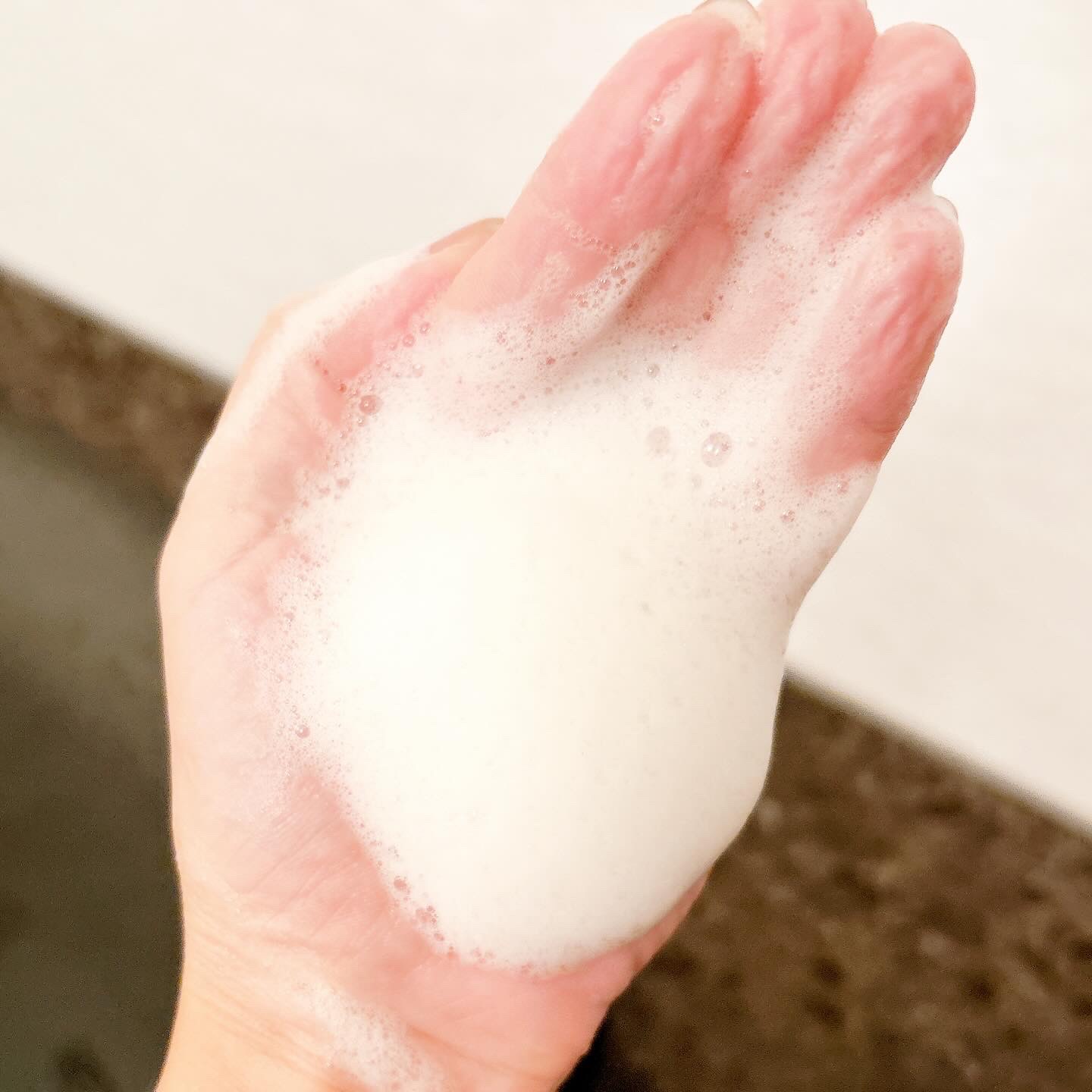 サミュ ガラクトポア チューイー パウダーウォッシュ/SAM'U/洗顔パウダーを使ったクチコミ（3枚目）