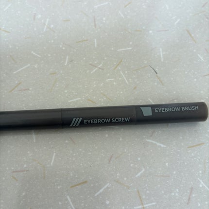 アイブロウ ブラシ付き/DAISO/アイブロウペンシルを使ったクチコミ(2枚目)