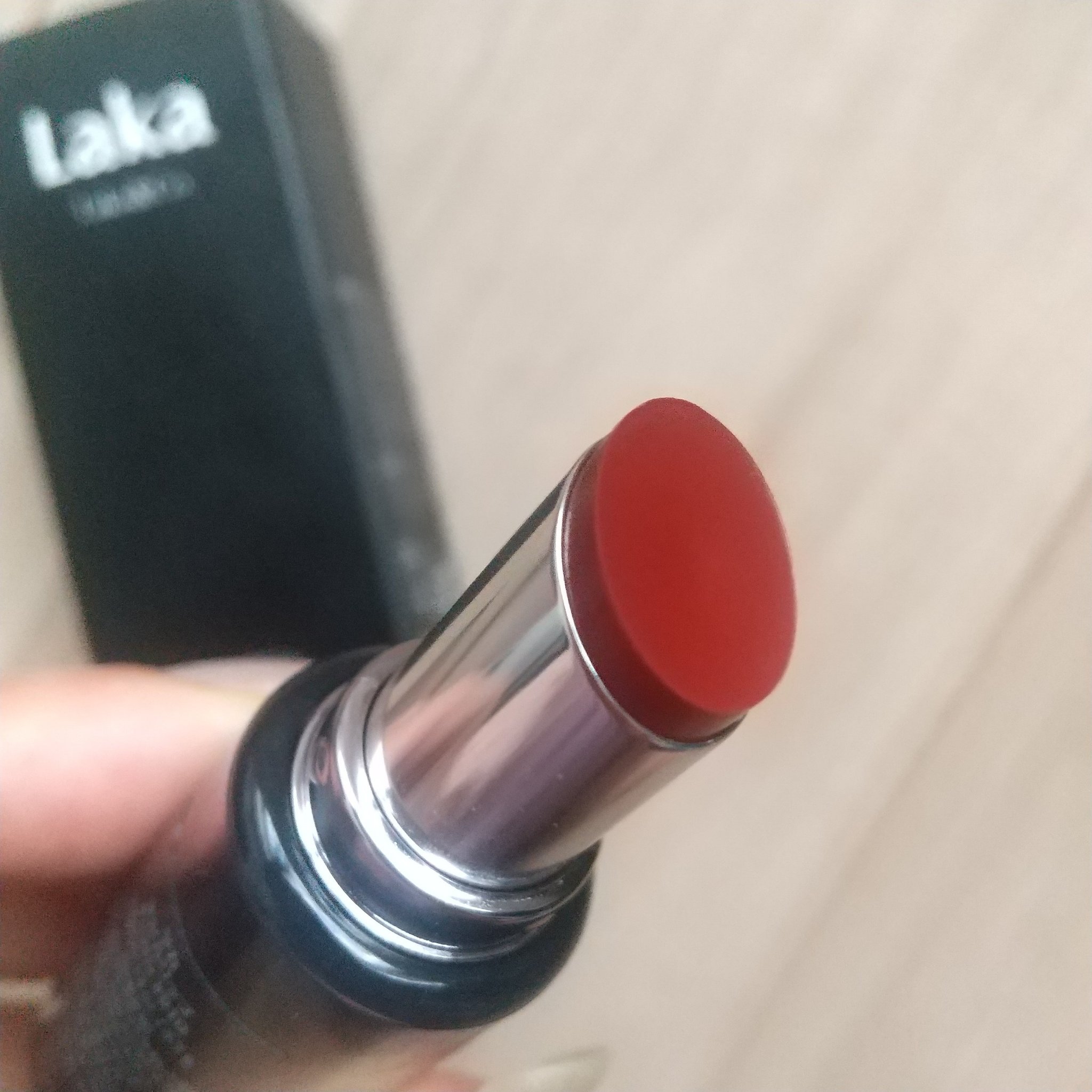 ラカ デビルリップ/Laka/口紅を使ったクチコミ（2枚目）