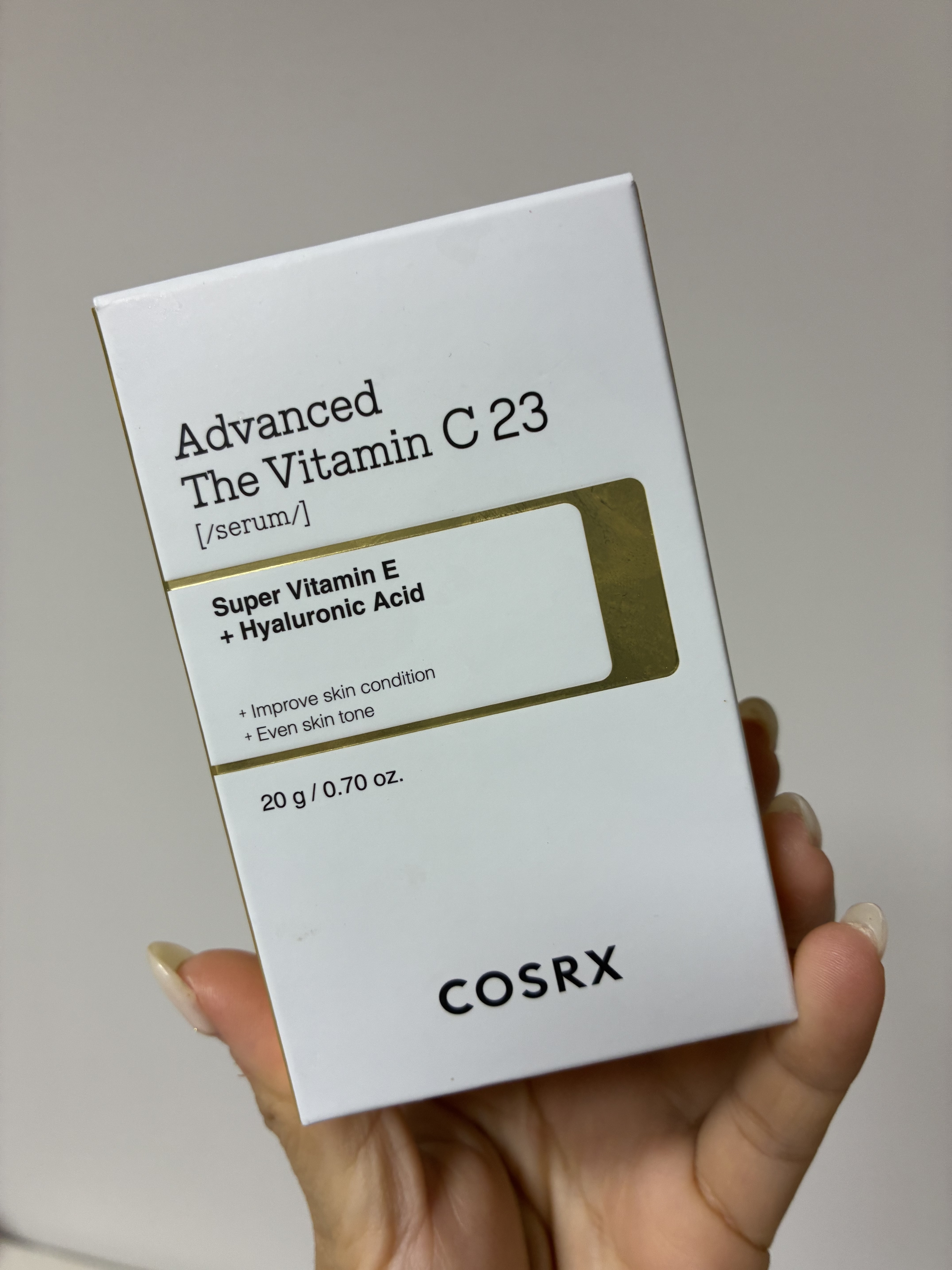 RXアドバンスド ザ・ビタミンC23セラム/COSRX/美容液を使ったクチコミ（1枚目）