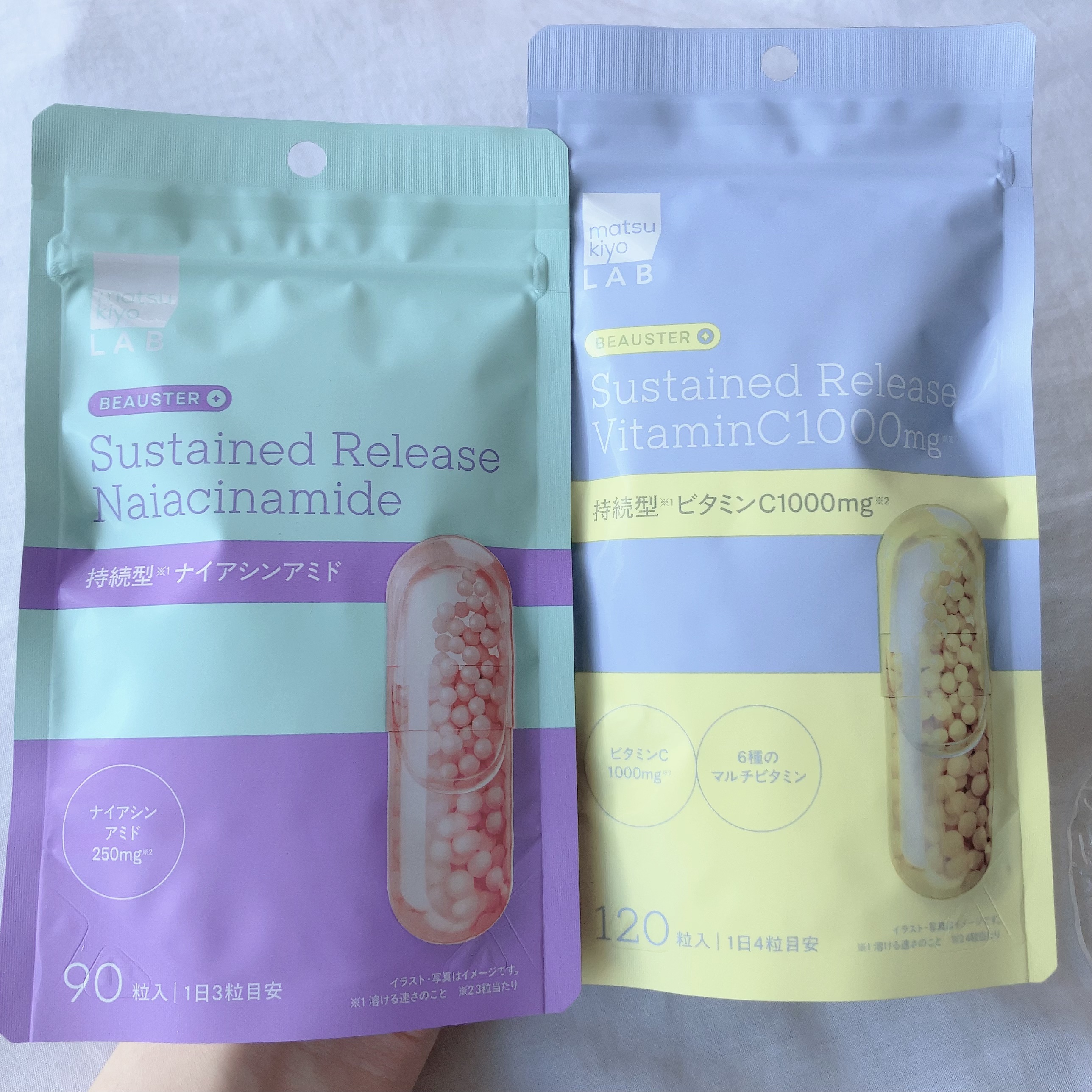 ビュースター 持続型ナイアシンアミド/matsukiyo LAB/美容サプリメントを使ったクチコミ（2枚目）