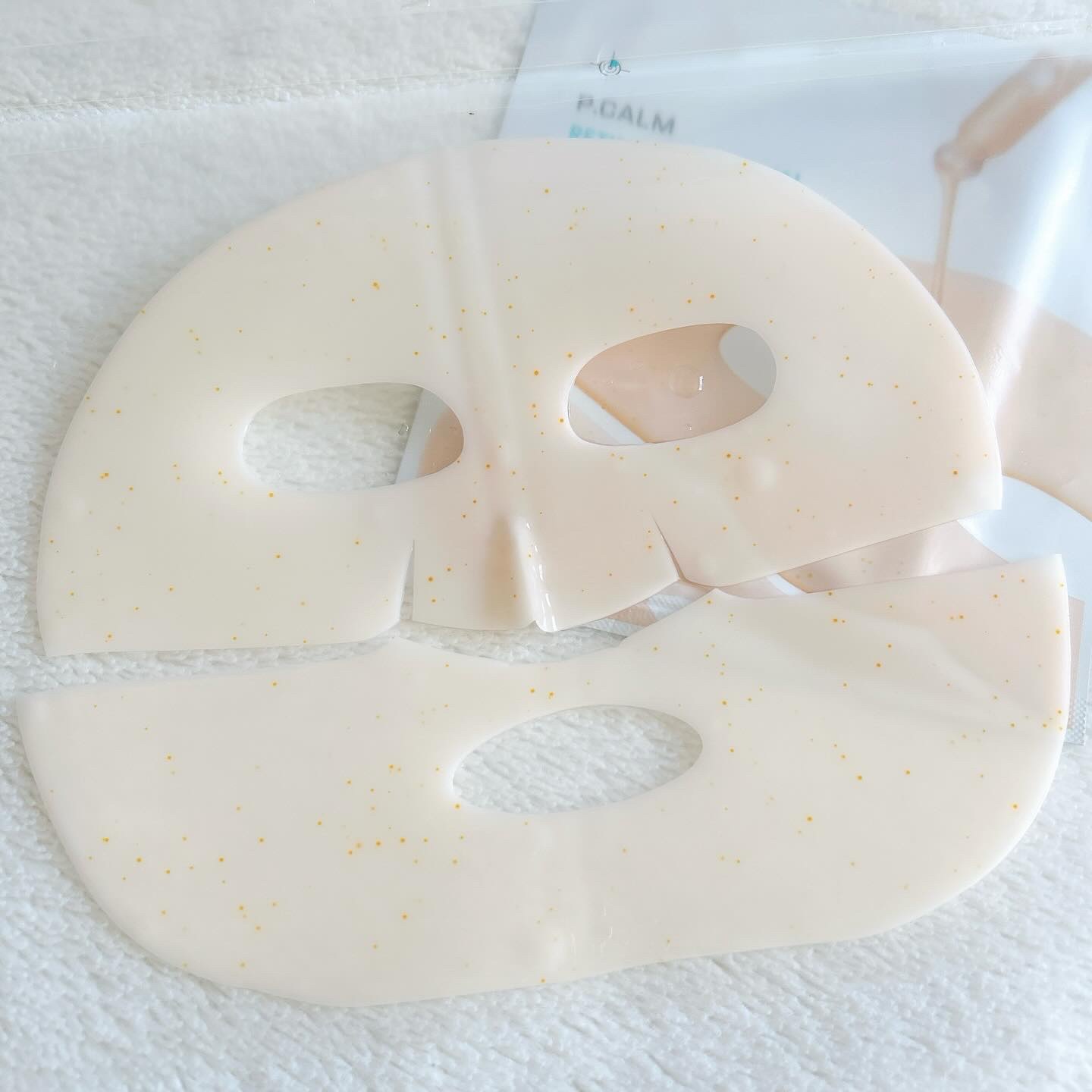 レチノール コラーゲン オーバーナイト マスク/P.CALM/シートマスク・パックを使ったクチコミ（3枚目）