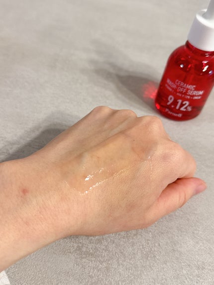 AHA 9.12 オミジャ 陶器肌 ウォッシュオフ セラム/parnell/美容液を使ったクチコミ(5枚目)