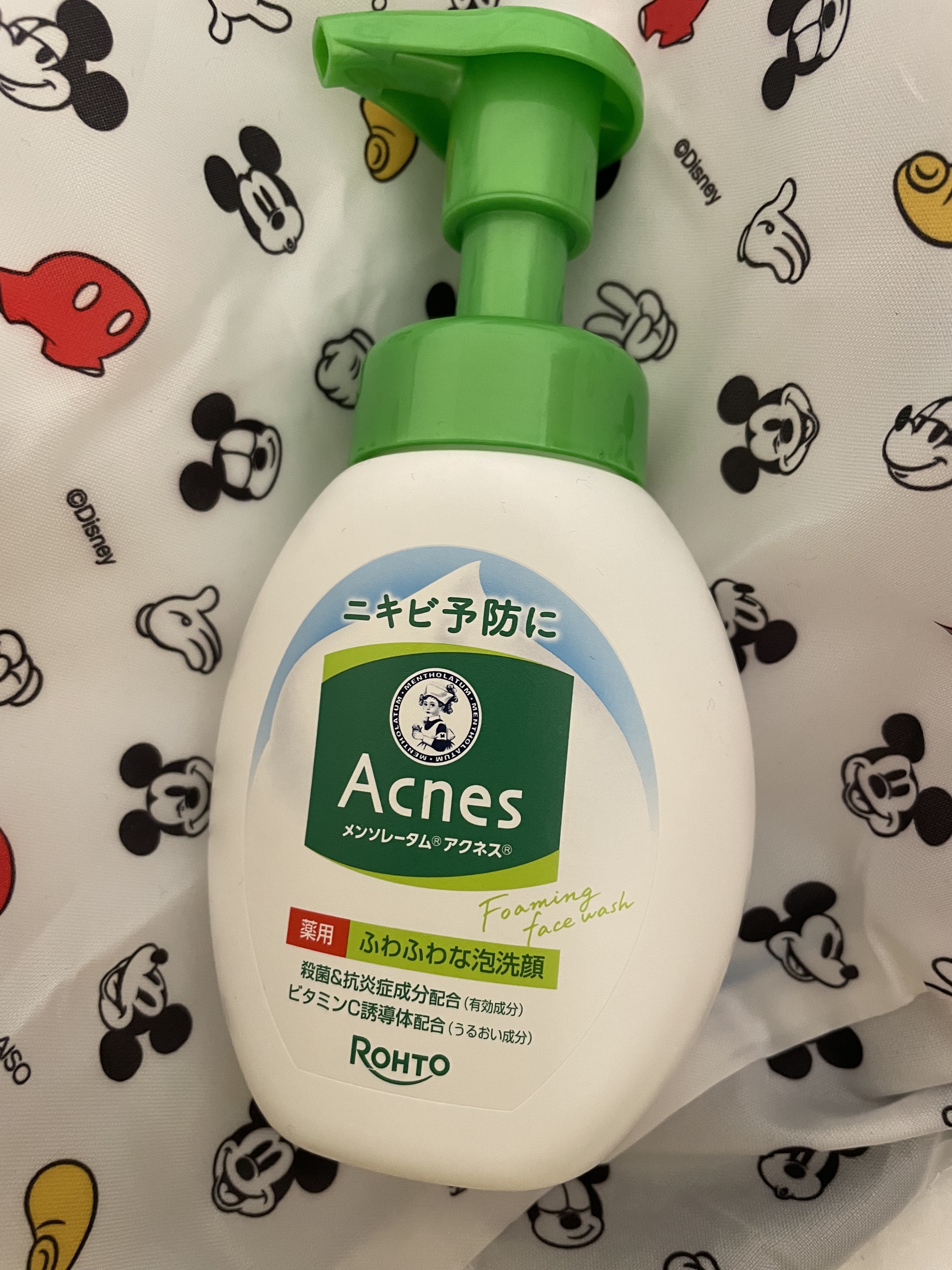 メンソレータム アクネス 薬用ふわふわな泡洗顔のクチコミ「今回紹介するのは
🌱メンソレータムアクネス
ふわふわな泡洗顔160ml
🇯🇵ロート製薬
ドラッ.....」（1枚目）