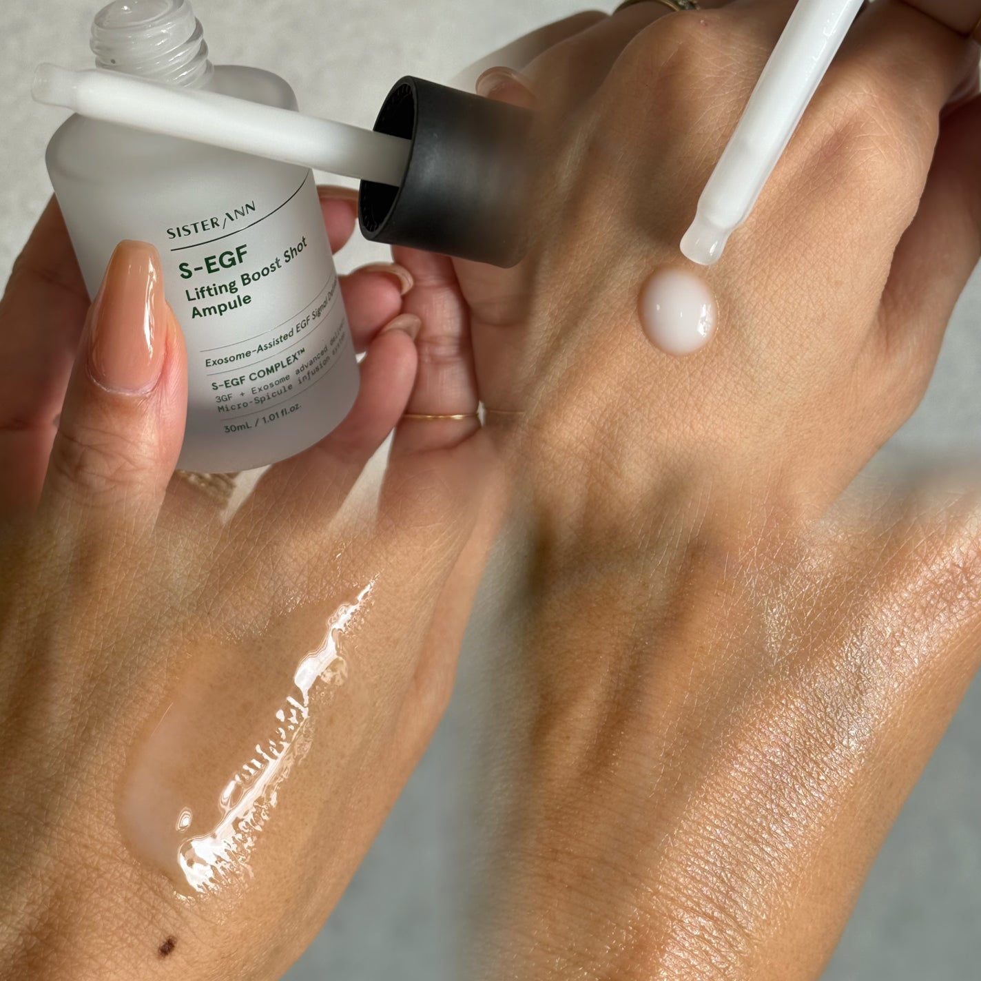 S-EGF エクソソームブーストショット美容液/SISTER ANN/美容液を使ったクチコミ(2枚目)