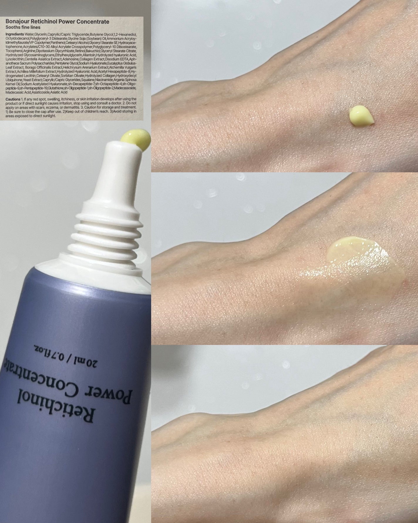 レチノールパワー コンセントレートクリーム/Bonajour/フェイスクリームを使ったクチコミ(5枚目)