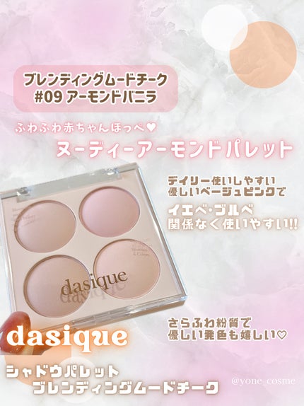 シャドウパレット/dasique/アイシャドウパレットを使ったクチコミ(4枚目)