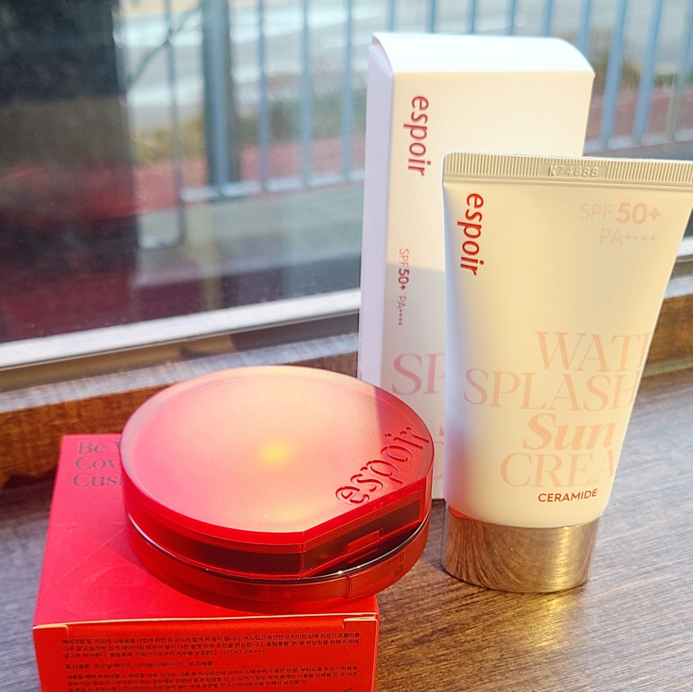 ウォータースプラッシュサンクリーム セラミド/espoir/日焼け止めクリームを使ったクチコミ(2枚目)