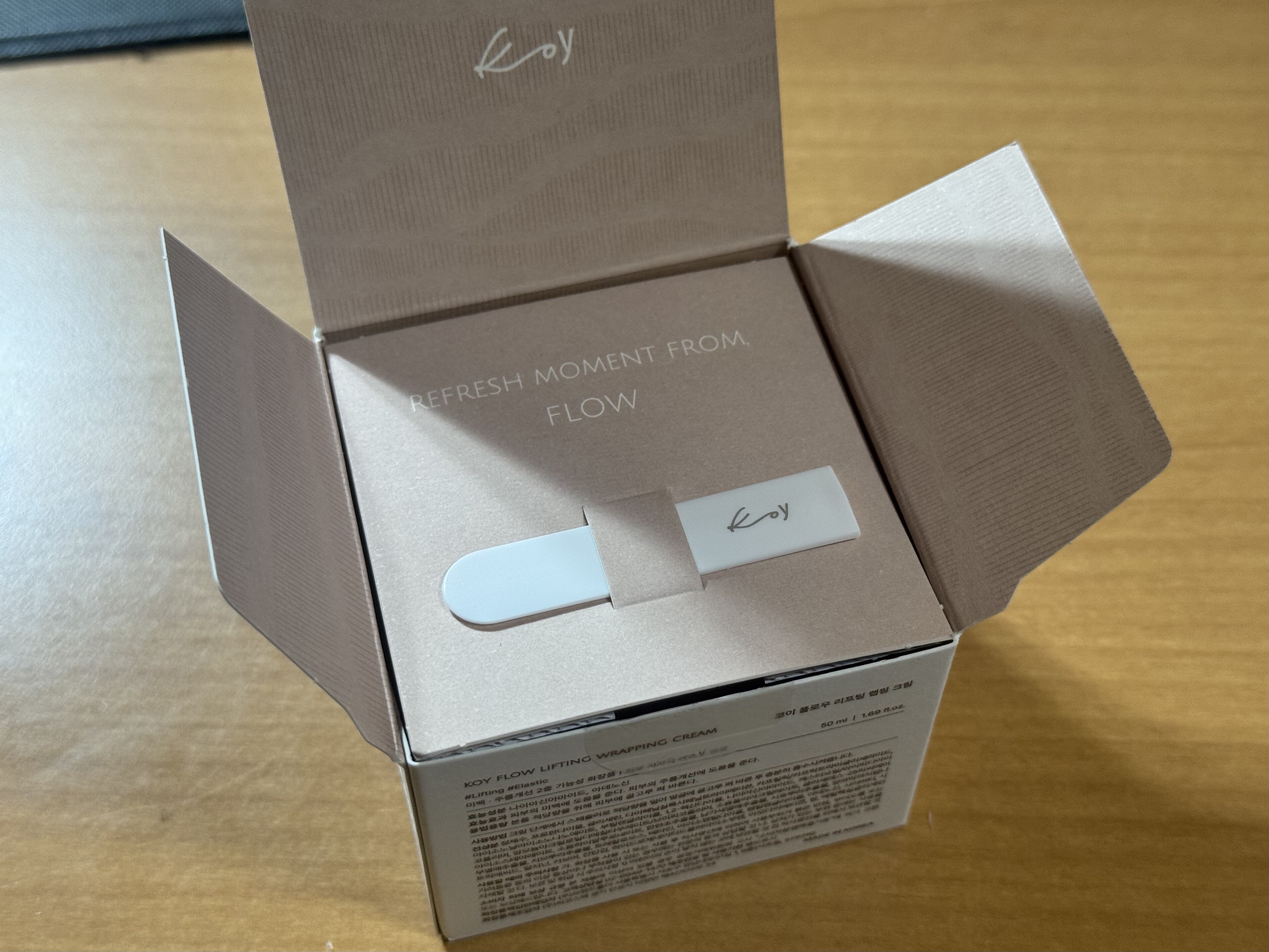 フローリフティングラッピングクリーム/koy/フェイスクリームを使ったクチコミ（1枚目）