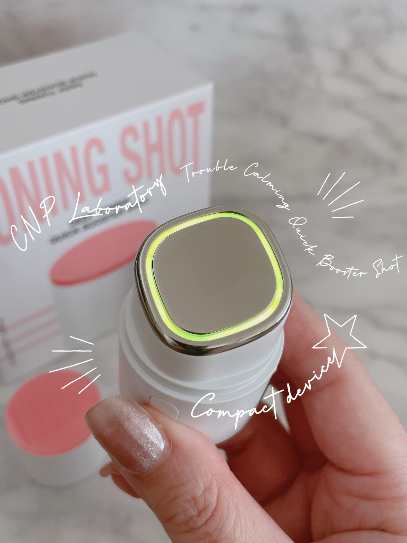 ディープトーニングクイックブースターショット/CNP Laboratory/美顔器・マッサージを使ったクチコミ(1枚目)