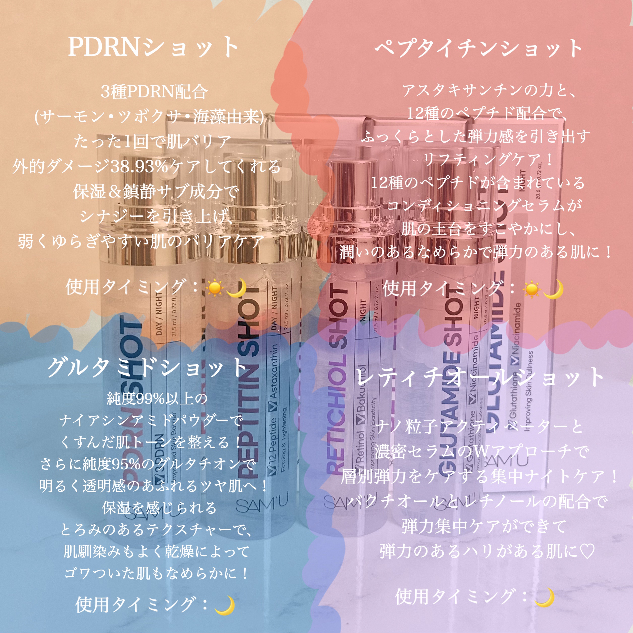PDRN SHOT/SAM'U/美容液を使ったクチコミ（2枚目）