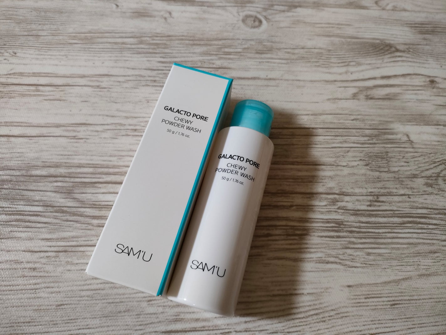 サミュ ガラクトポア チューイー パウダーウォッシュ/SAM'U/洗顔パウダーを使ったクチコミ(1枚目)
