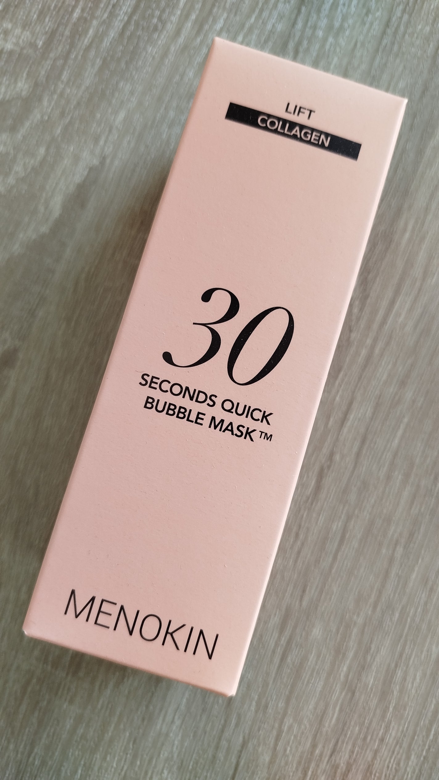 30秒クイックバブルマスク95ml リフト/MENOKIN/シートマスク・パックを使ったクチコミ(1枚目)