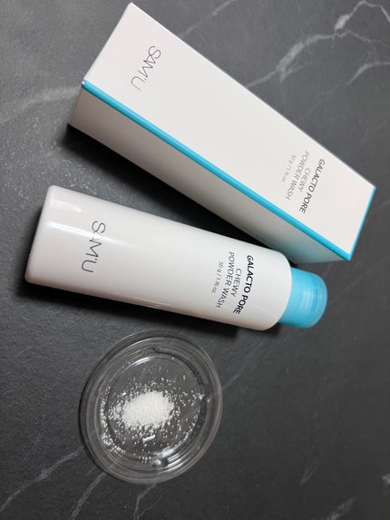 サミュ ガラクトポア チューイー パウダーウォッシュ/SAM'U/洗顔パウダーを使ったクチコミ(1枚目)