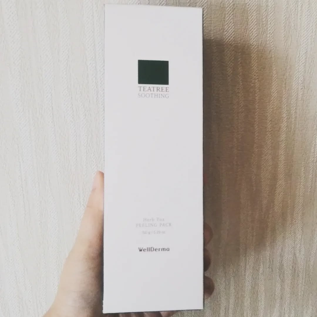 ティーツリーハーブピーリングパック/WellDerma/洗い流すパック・マスクを使ったクチコミ（1枚目）
