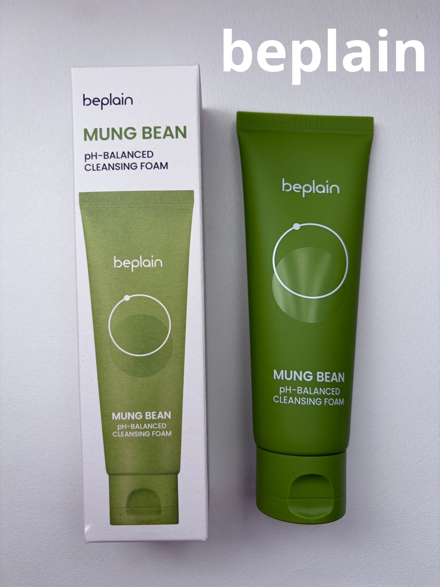 緑豆弱酸性洗顔フォーム/beplain/洗顔フォームを使ったクチコミ(1枚目)