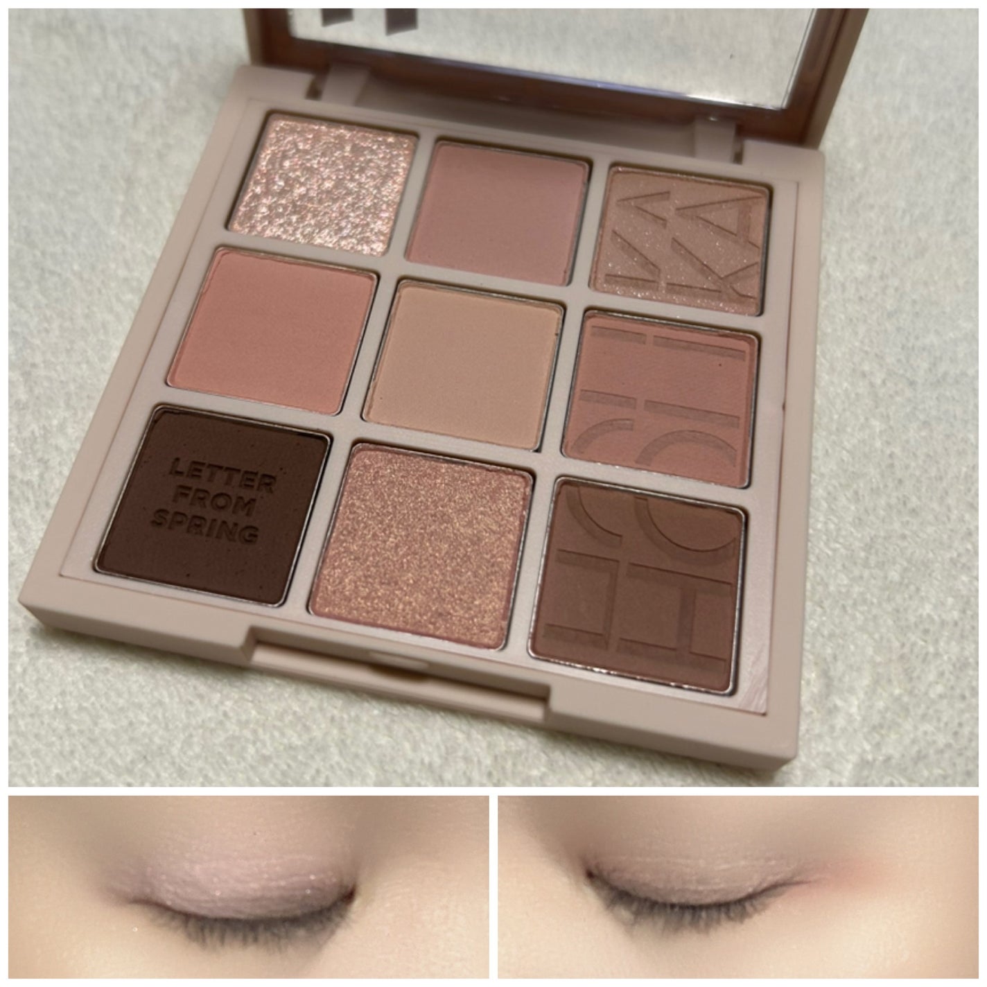 マイフェイブムードアイパレット 9カラー/HOLIKA HOLIKA/アイシャドウパレットを使ったクチコミ(3枚目)