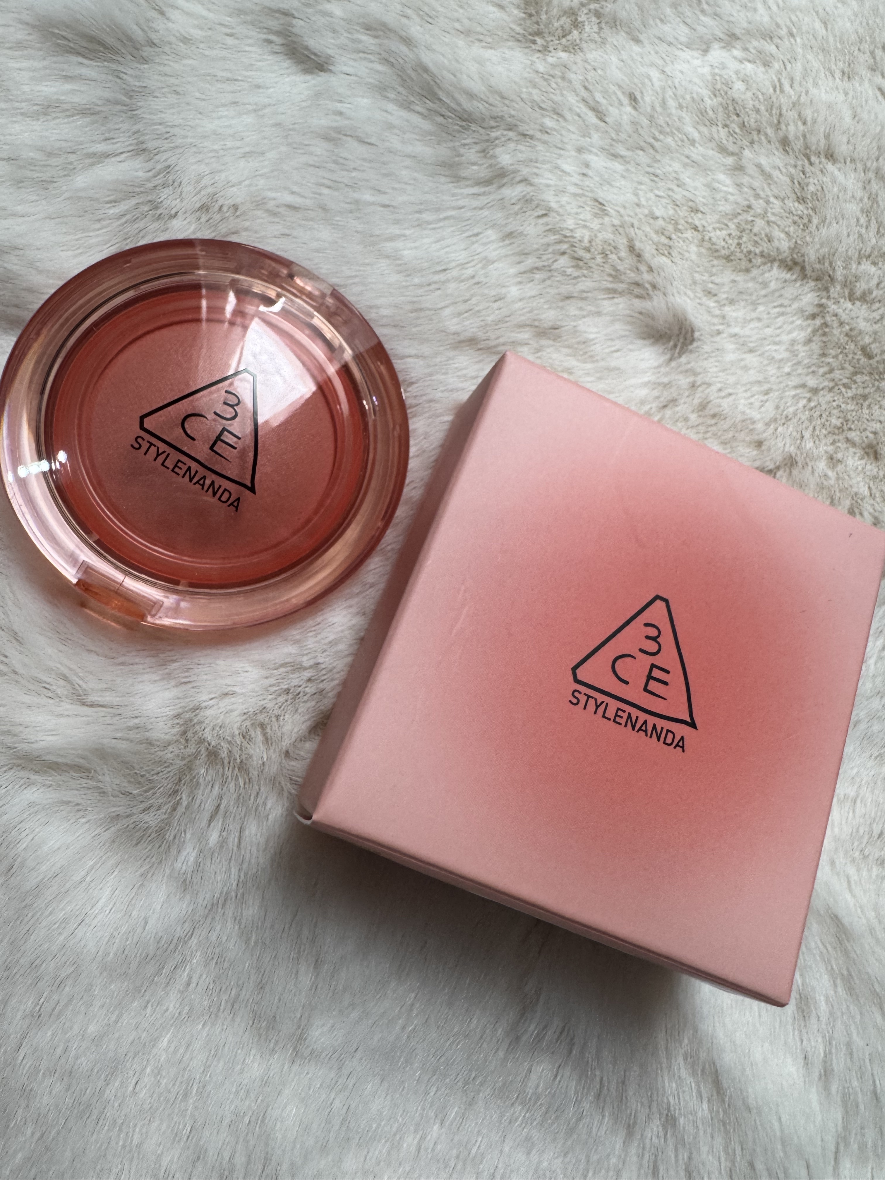 バウンシー ブラーバーム スウィートオンユー/3CE/ジェル・クリームチークを使ったクチコミ（1枚目）