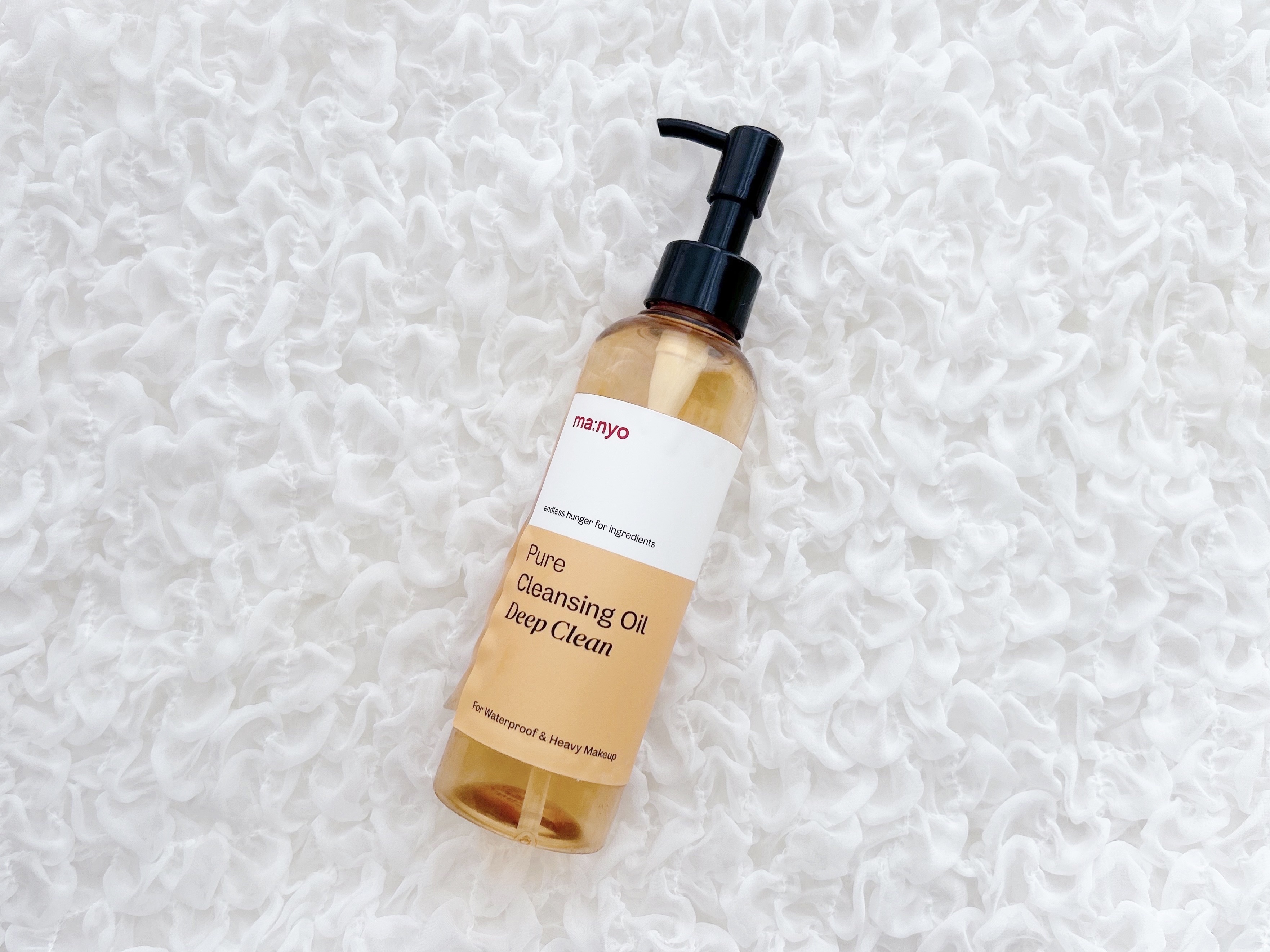 ピュアクレンジングオイル ディープクリーン/manyo/オイルクレンジングを使ったクチコミ（1枚目）