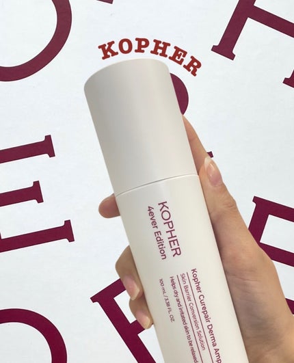 KOPHER CUREPAIR DERMA AMPOULE のクチコミ「KOPHERアンバサダーとしての投稿です.ᐟ.ᐟ.ᐟ PR 🪽
美容液をミスト化したキュリペ.....」(1枚目)