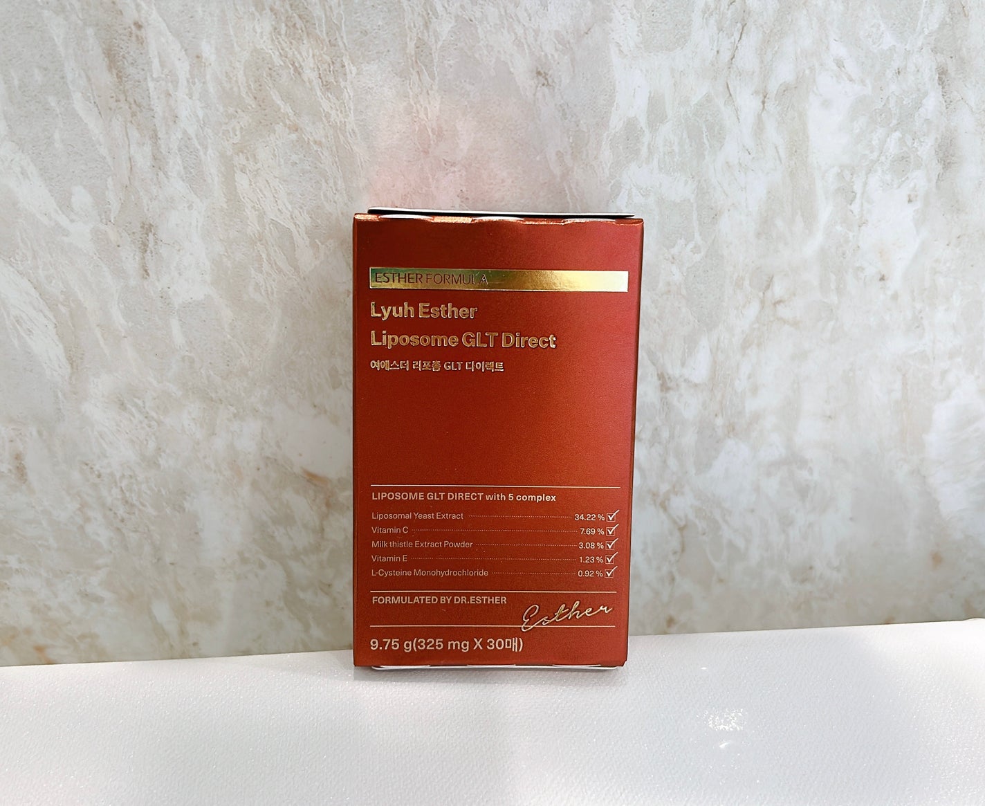 ヨエスター リポソーム GLT ダイレクト/ESTHER FORMULA/美容サプリメントを使ったクチコミ(7枚目)
