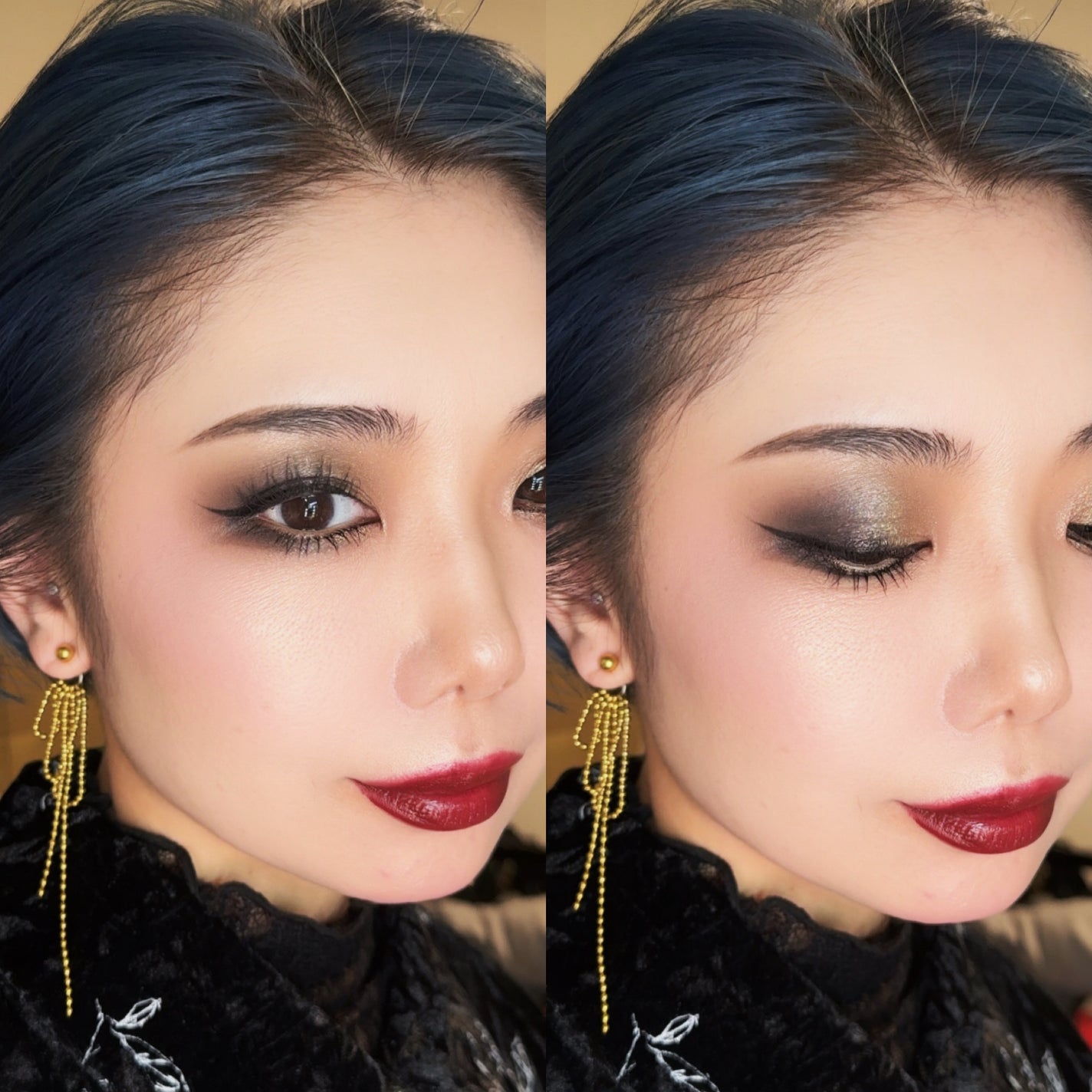 EYE SCULPT TEXTURE AND TONE EYESHADOW PALETTE/Natasha Denona/アイシャドウパレットを使ったクチコミ(9枚目)