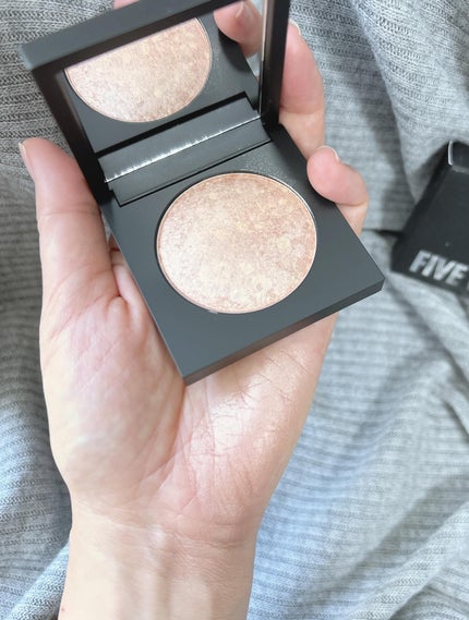 パールライクハイライター/FIVE VIBE/パウダーハイライトを使ったクチコミ(5枚目)