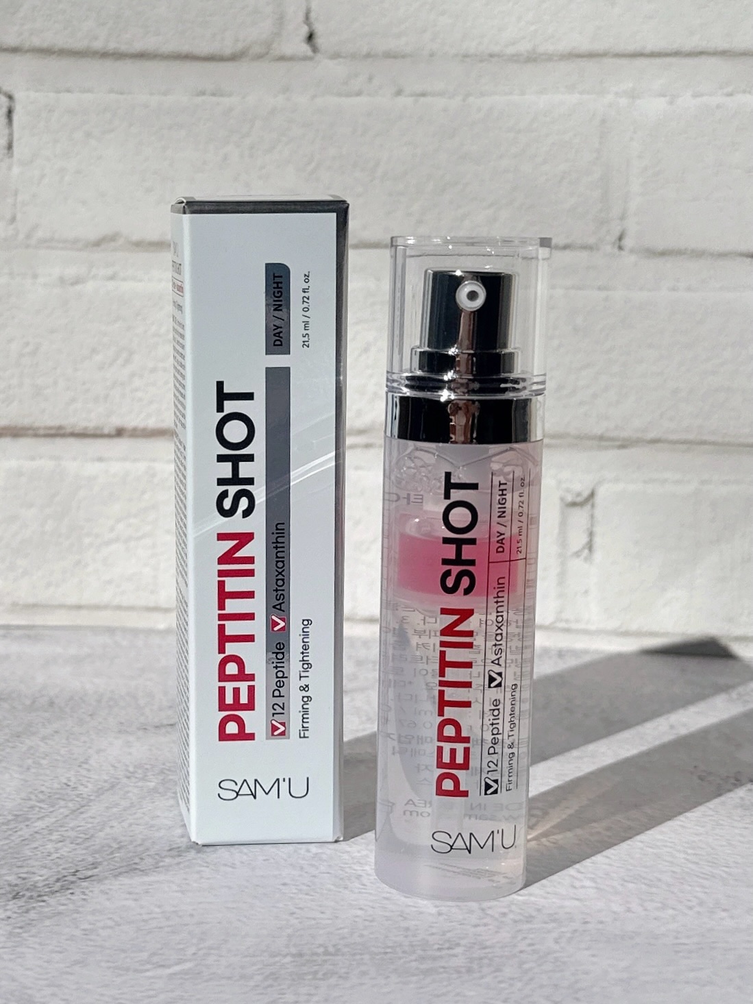 ペプタイチンショット/SAM'U/美容液を使ったクチコミ（1枚目）