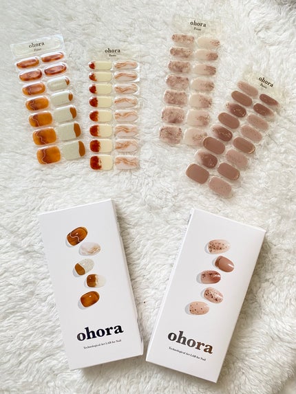 セミキュアジェルネイル(ハンド)/ohora/ネイルシールを使ったクチコミ(6枚目)