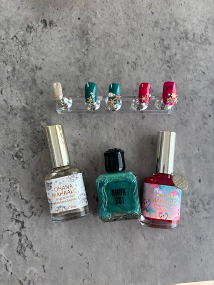 オハナ・マハロ フレグランスネイル 〈ピカケ アウリィ〉/OHANA MAHAALO/マニキュアを使ったクチコミ(5枚目)