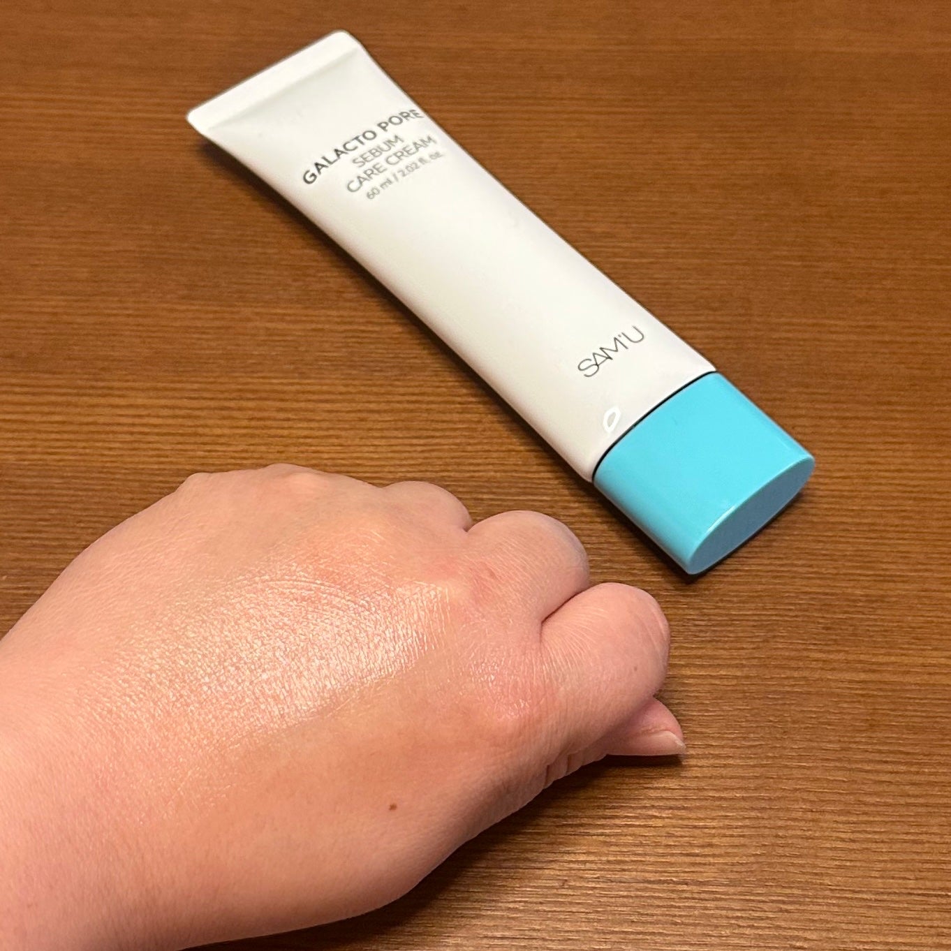 サミュ ガラクトポア セバムケアクリーム/SAM'U/フェイスクリームを使ったクチコミ(3枚目)
