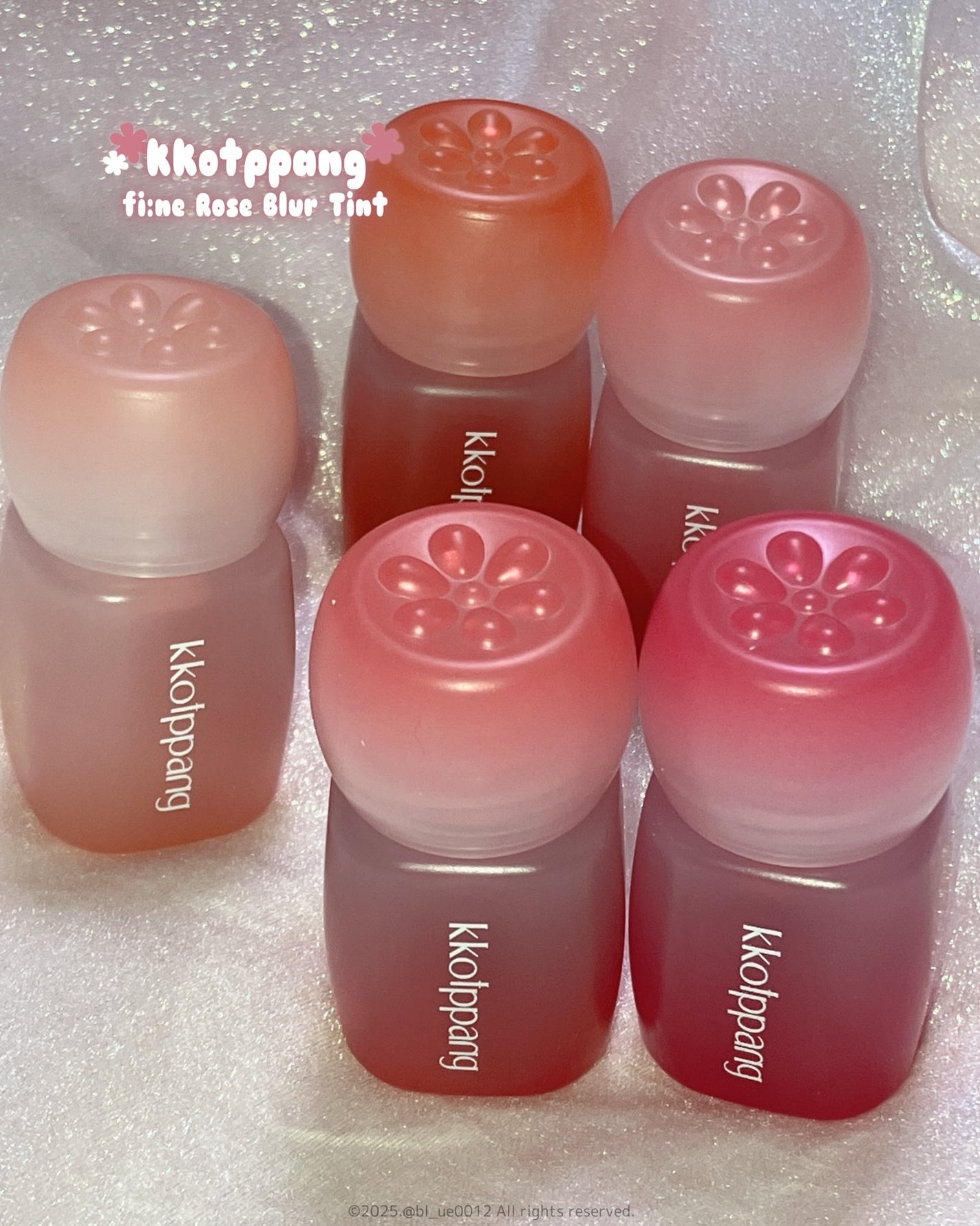 ピネローズブラーティント/kkotppang/リップティントを使ったクチコミ(2枚目)