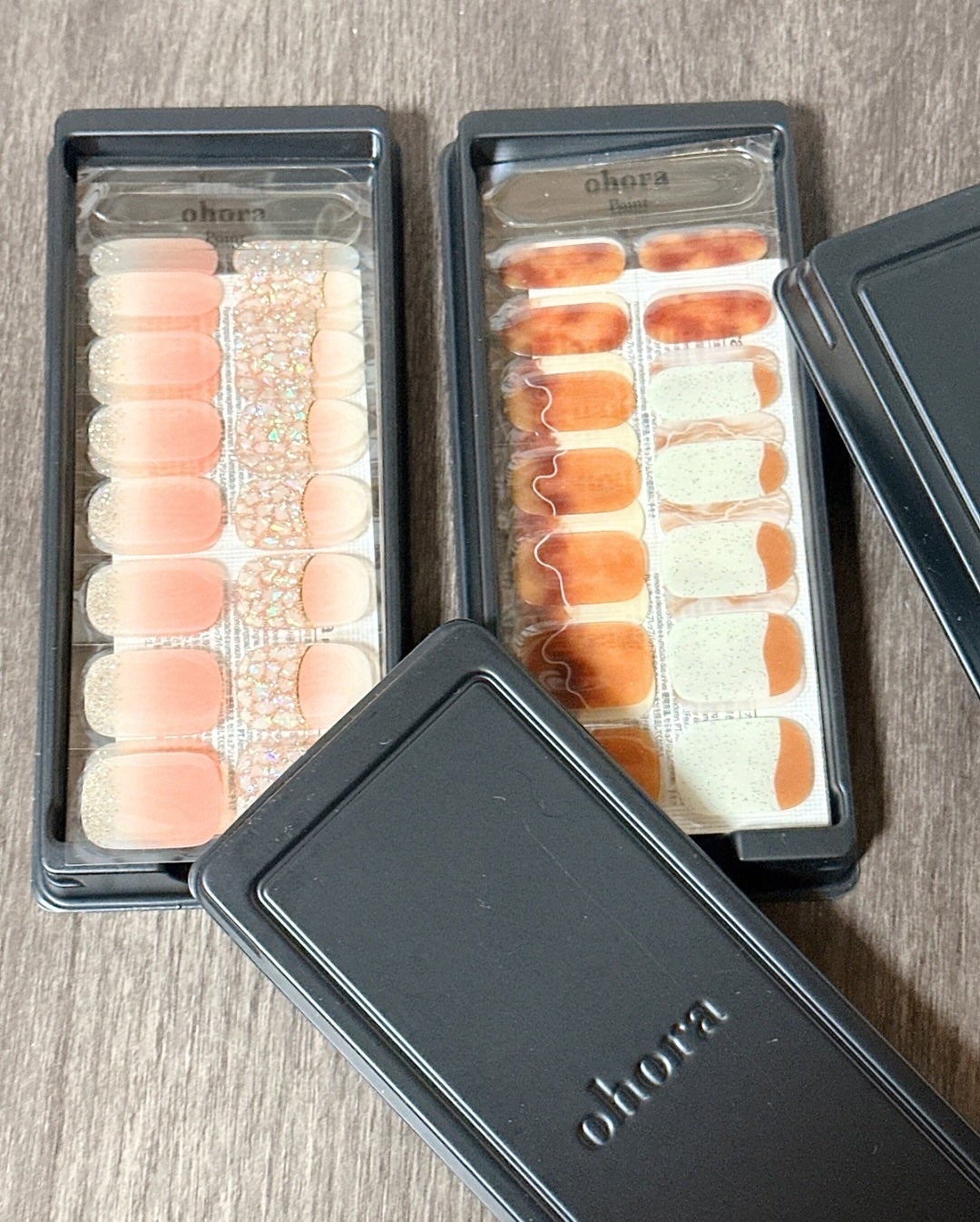 セミキュアジェルネイル(ハンド)/ohora/ネイルシールを使ったクチコミ(3枚目)