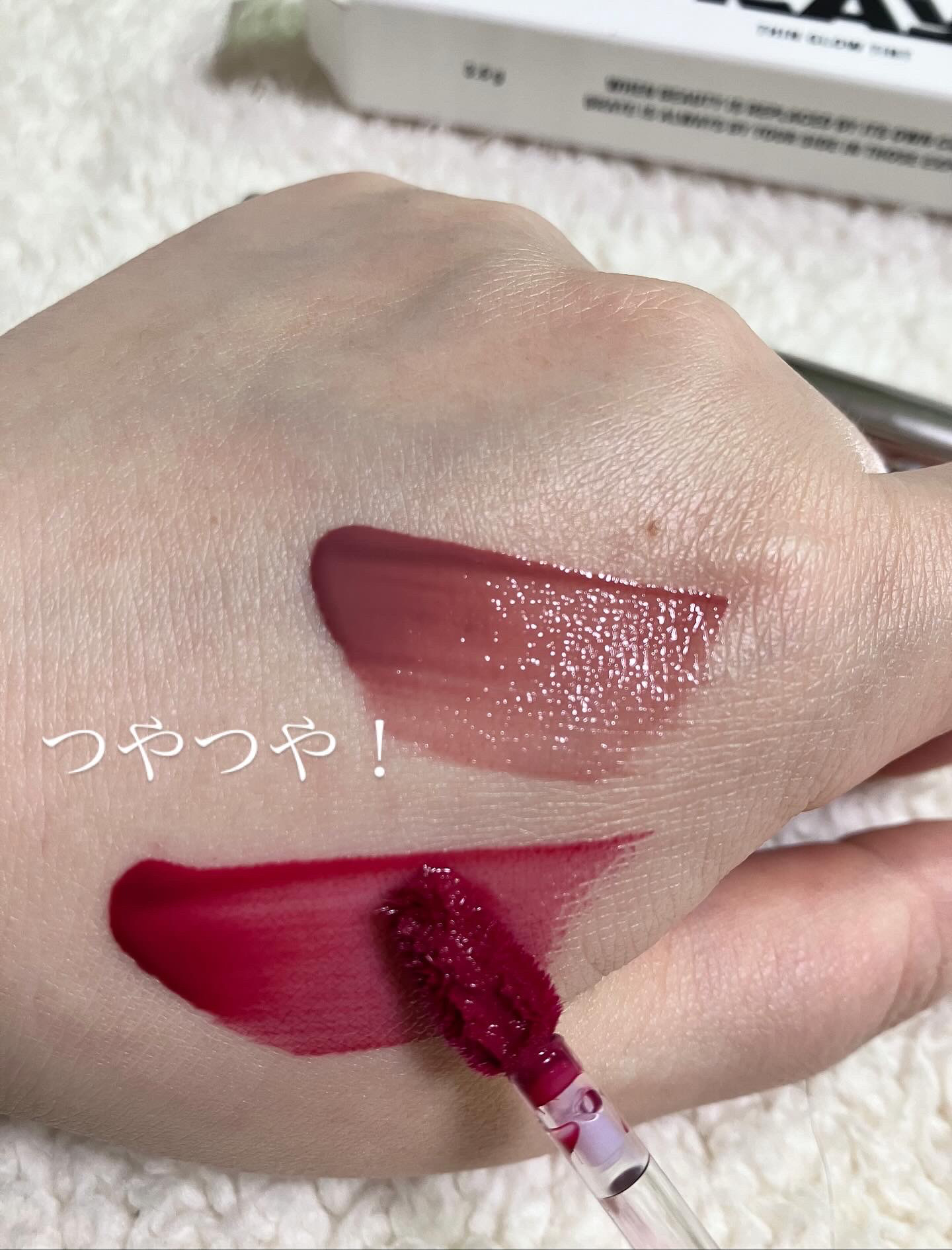 THIN GLOW TINT/BRAYE/口紅を使ったクチコミ（3枚目）