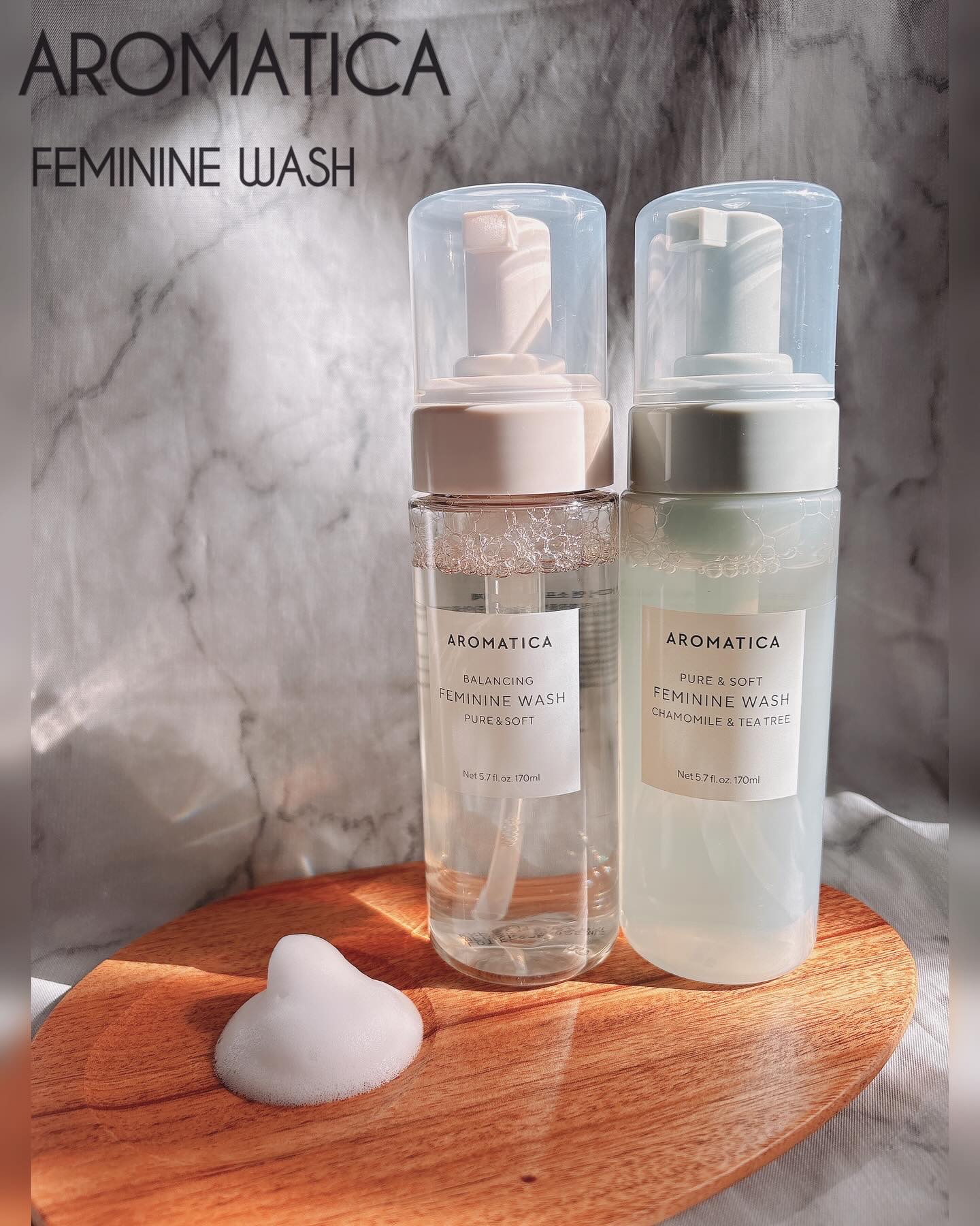 ピュア＆ソフトフェミニンウォッシュ /AROMATICA/デリケートゾーンケアを使ったクチコミ（1枚目）