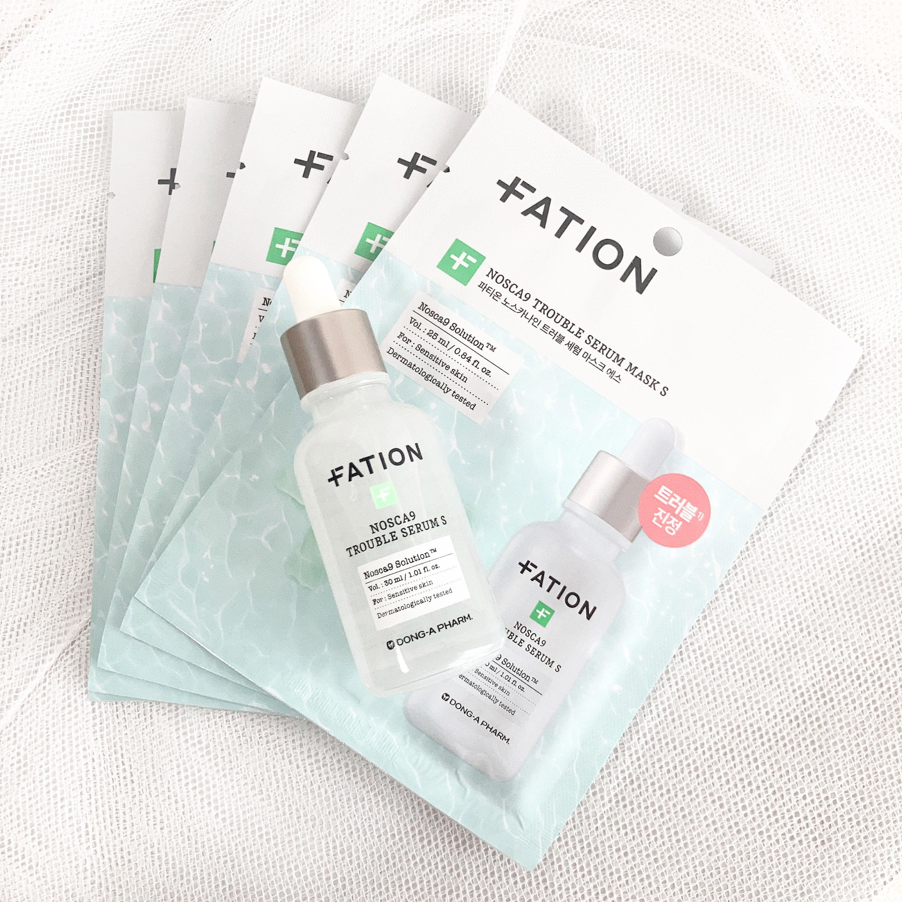 #肌トラブル発生 助かる２点✨

ーーーーーーーーーーーーーーーー
FATION
ノスカナイン T セラムマスク S
・
ノスカナイントラブルセラムS
ーーーーーーーーーーーーーーーー

プツプツのでき始めに気づいた日😨
夜のスキンケアの