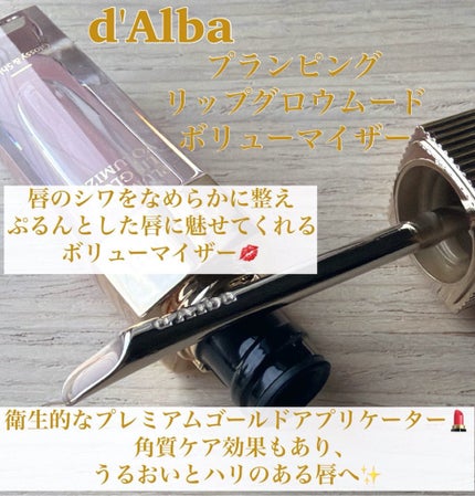ダルバ プランピンクグロウボリューマイザー/ダルバ/リップグロスを使ったクチコミ(2枚目)