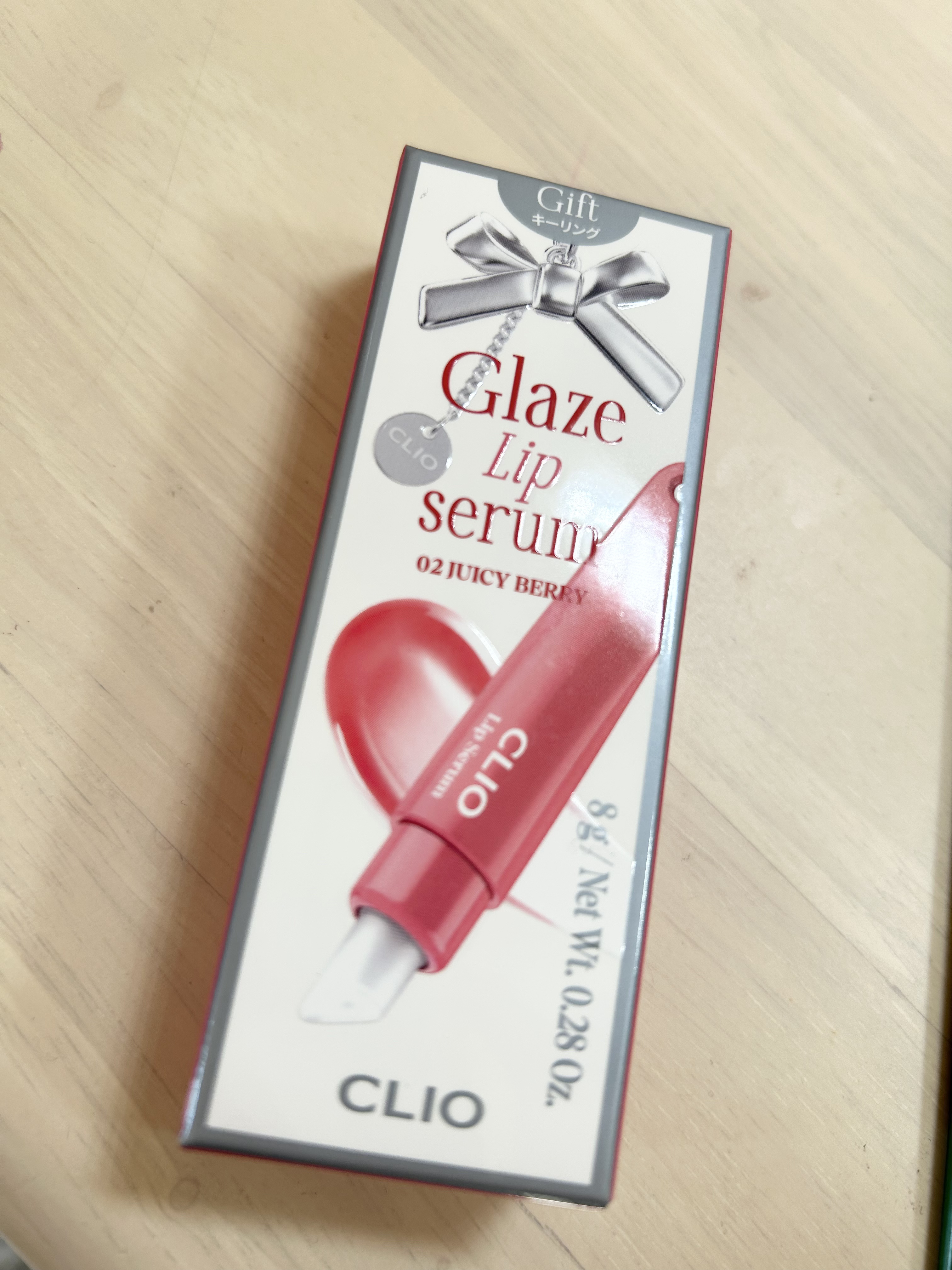 グレーズリップセラム/CLIO/リップグロスを使ったクチコミ（1枚目）