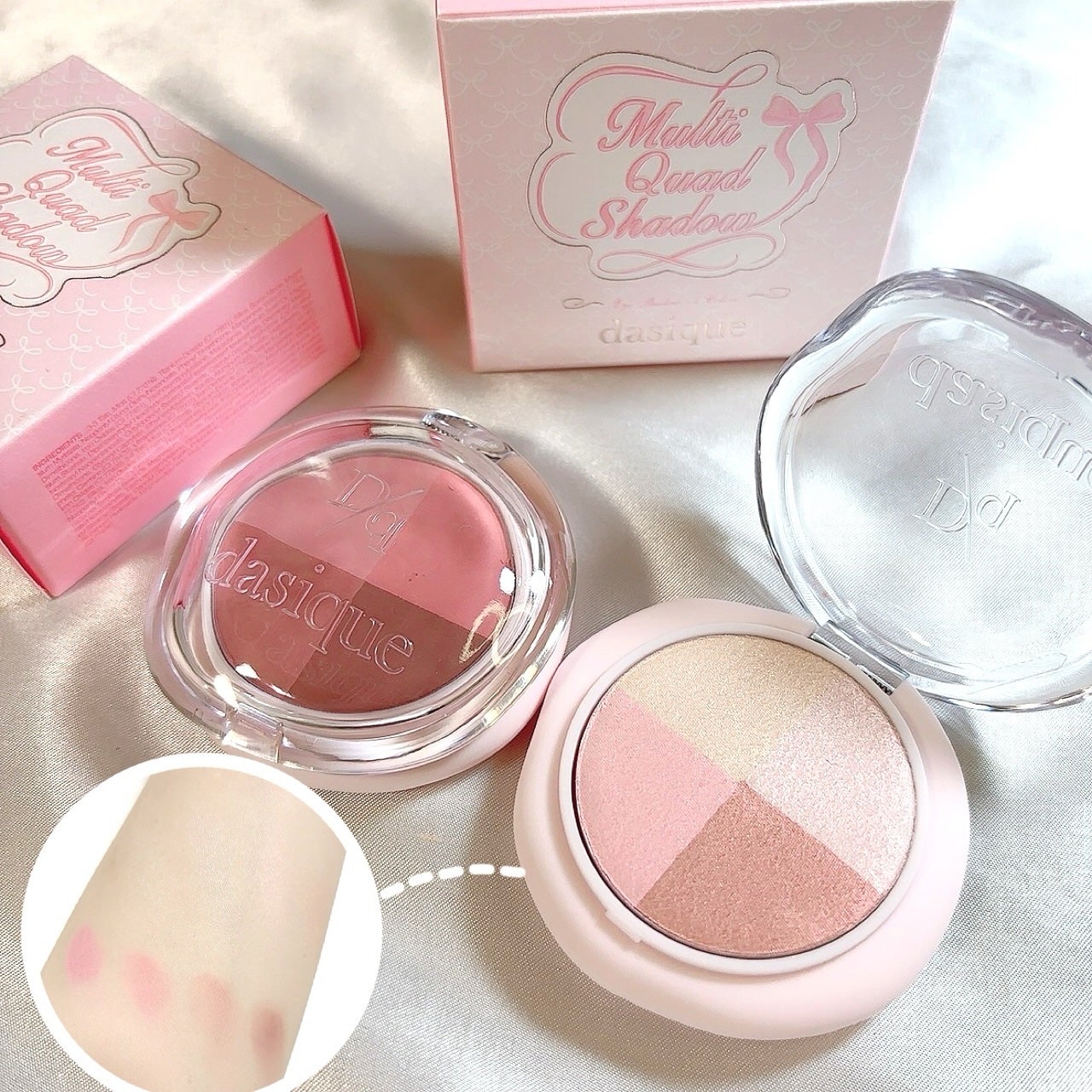 マルチクアッドシャドウ/dasique/パウダーアイシャドウを使ったクチコミ(1枚目)
