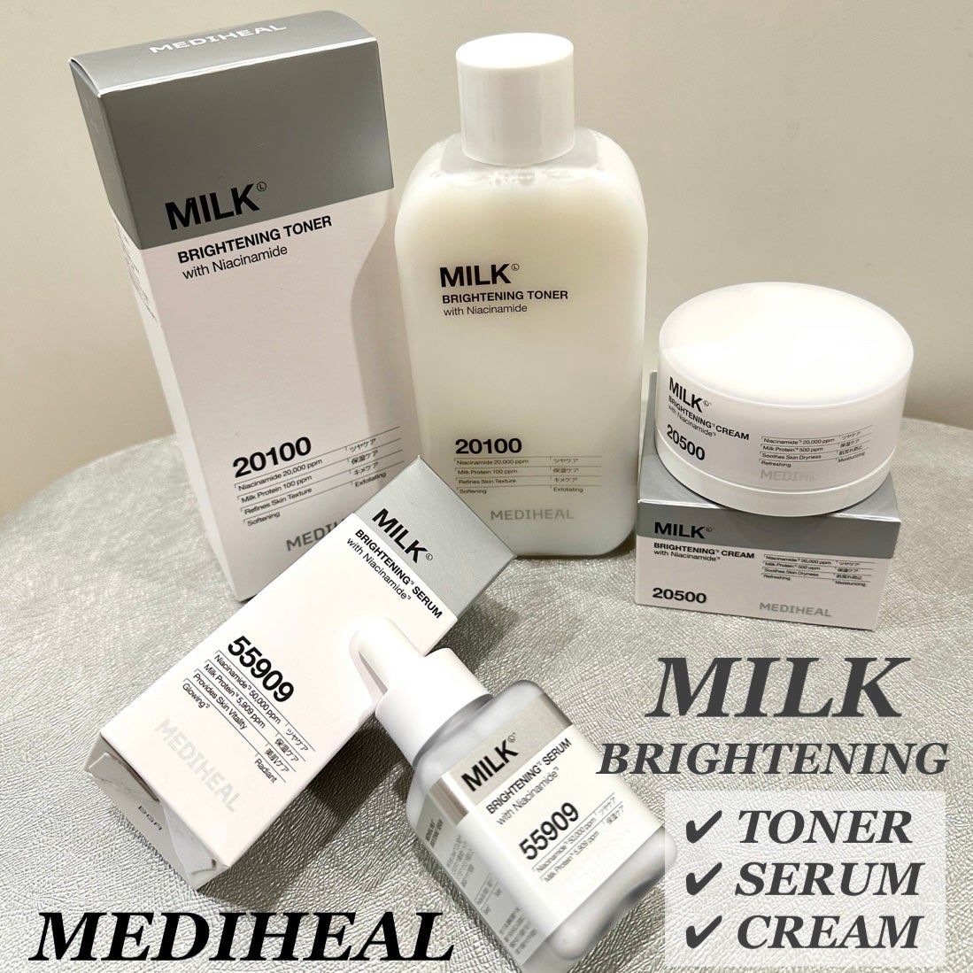 ミルクブライトニングトナー/MEDIHEAL/化粧水を使ったクチコミ(1枚目)