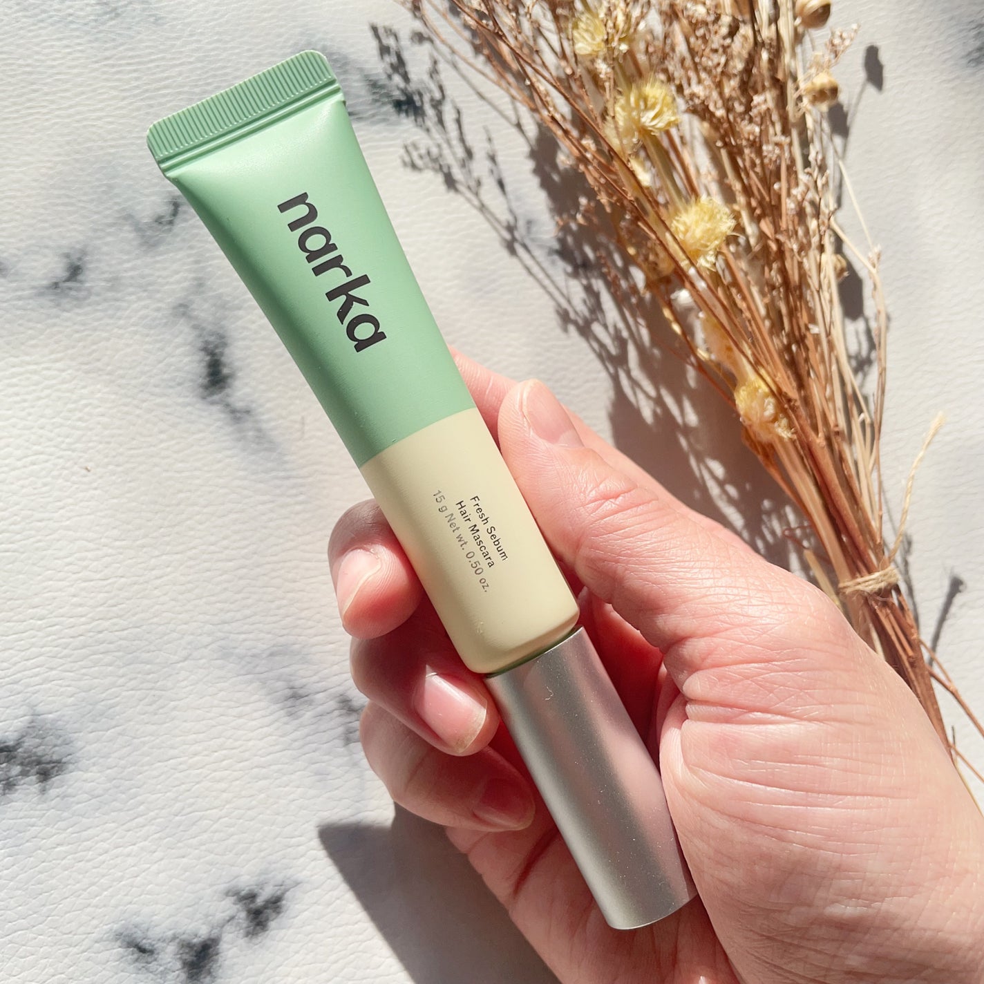 フレッシュセバムヘアマスカラ/narka/その他スタイリングを使ったクチコミ(8枚目)