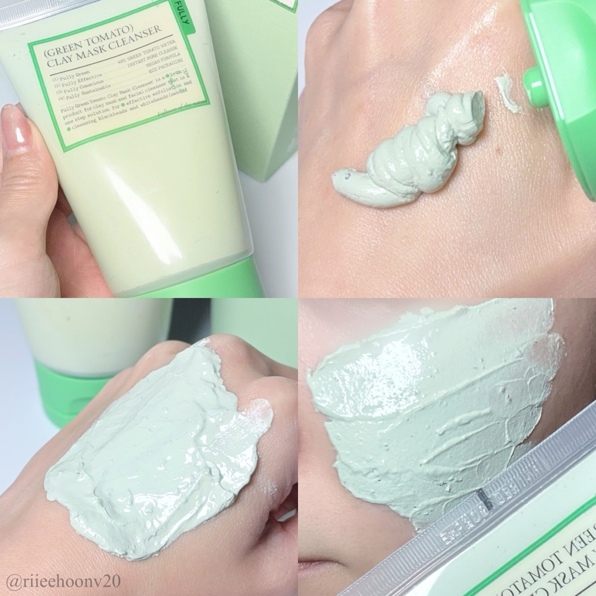 グリーントマトクレイマスククレンザー/FULLY/洗い流すパック・マスクを使ったクチコミ（2枚目）