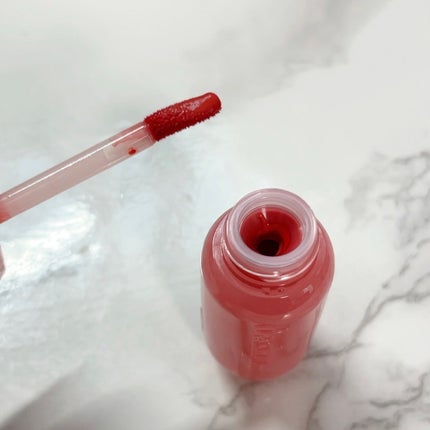 ジューシーデューイグロウティント/dasique/リップティントを使ったクチコミ(3枚目)