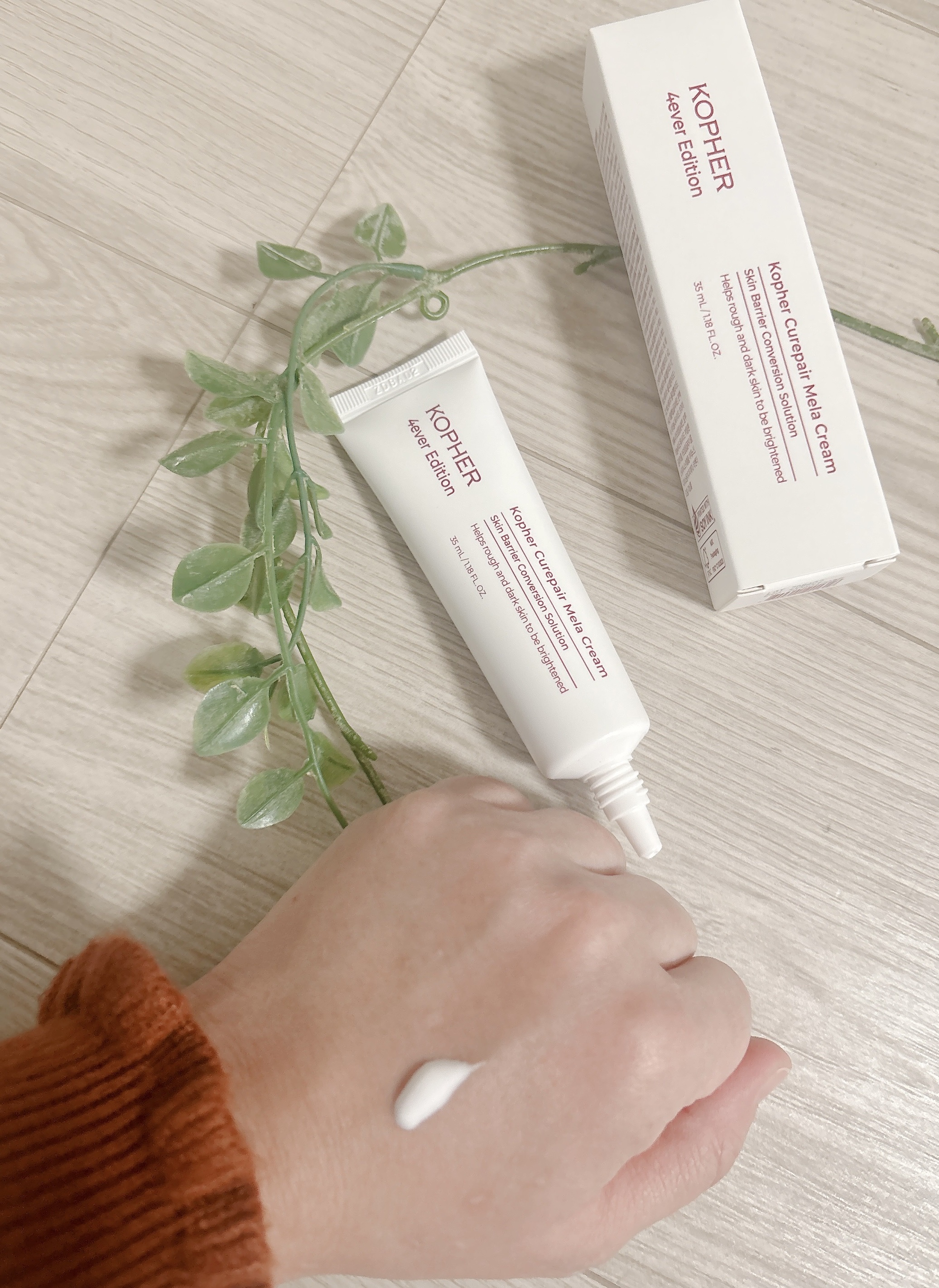 CUREPAIR MELA CREAM /KOPHER/フェイスクリームを使ったクチコミ（3枚目）