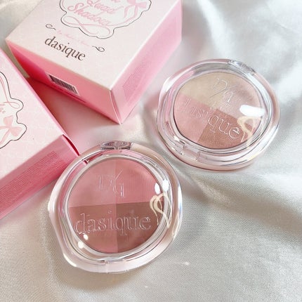 マルチクアッドシャドウ/dasique/パウダーアイシャドウを使ったクチコミ(6枚目)