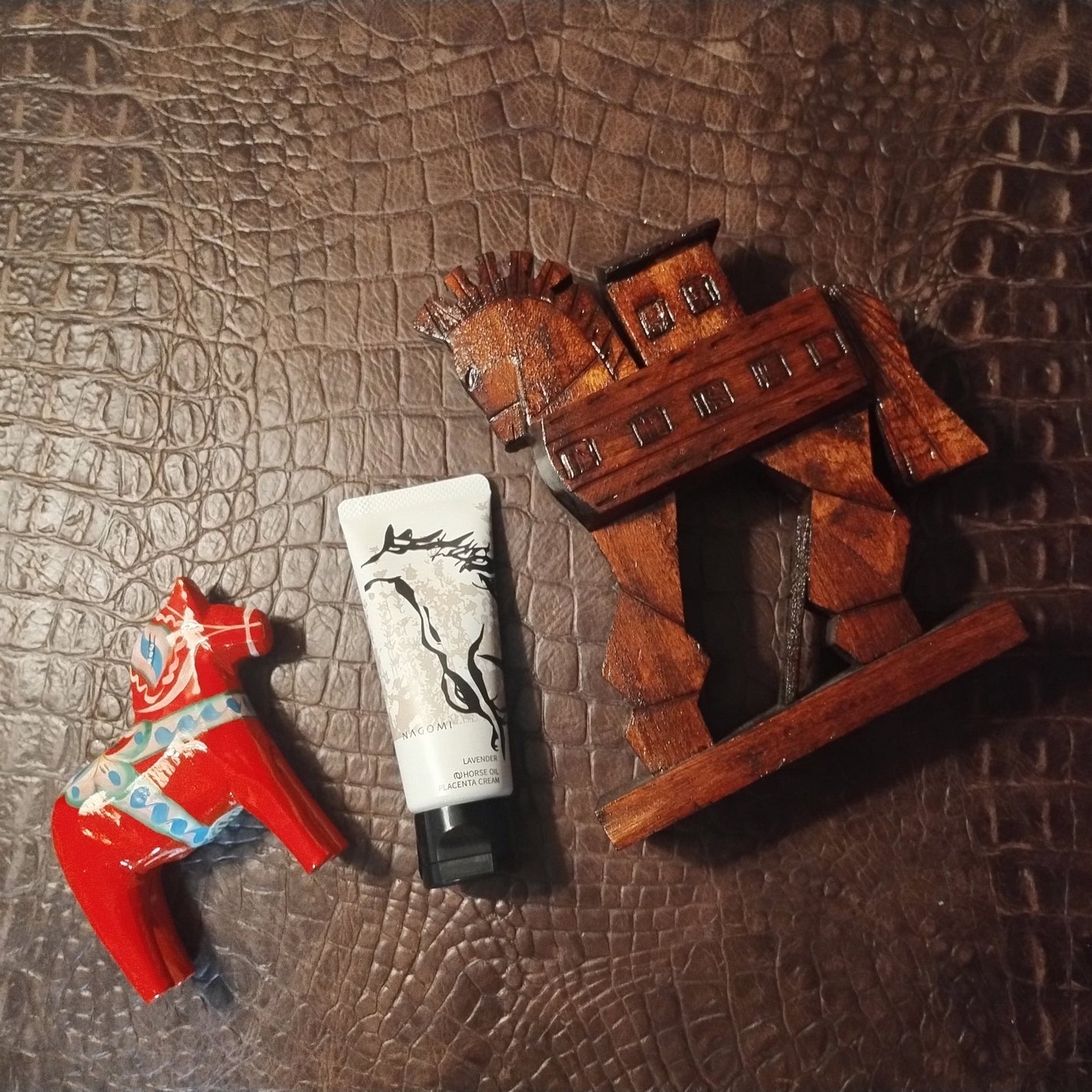 ⾺プラセンタエキス配合 ⾺油クリーム ラベンダーの⾹り/&NAGOMI/ボディクリームを使ったクチコミ(1枚目)