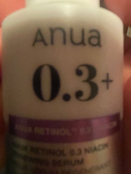 レチノール0.3 ナイアシンリニューイングセラム/Anua/美容液を使ったクチコミ(5枚目)