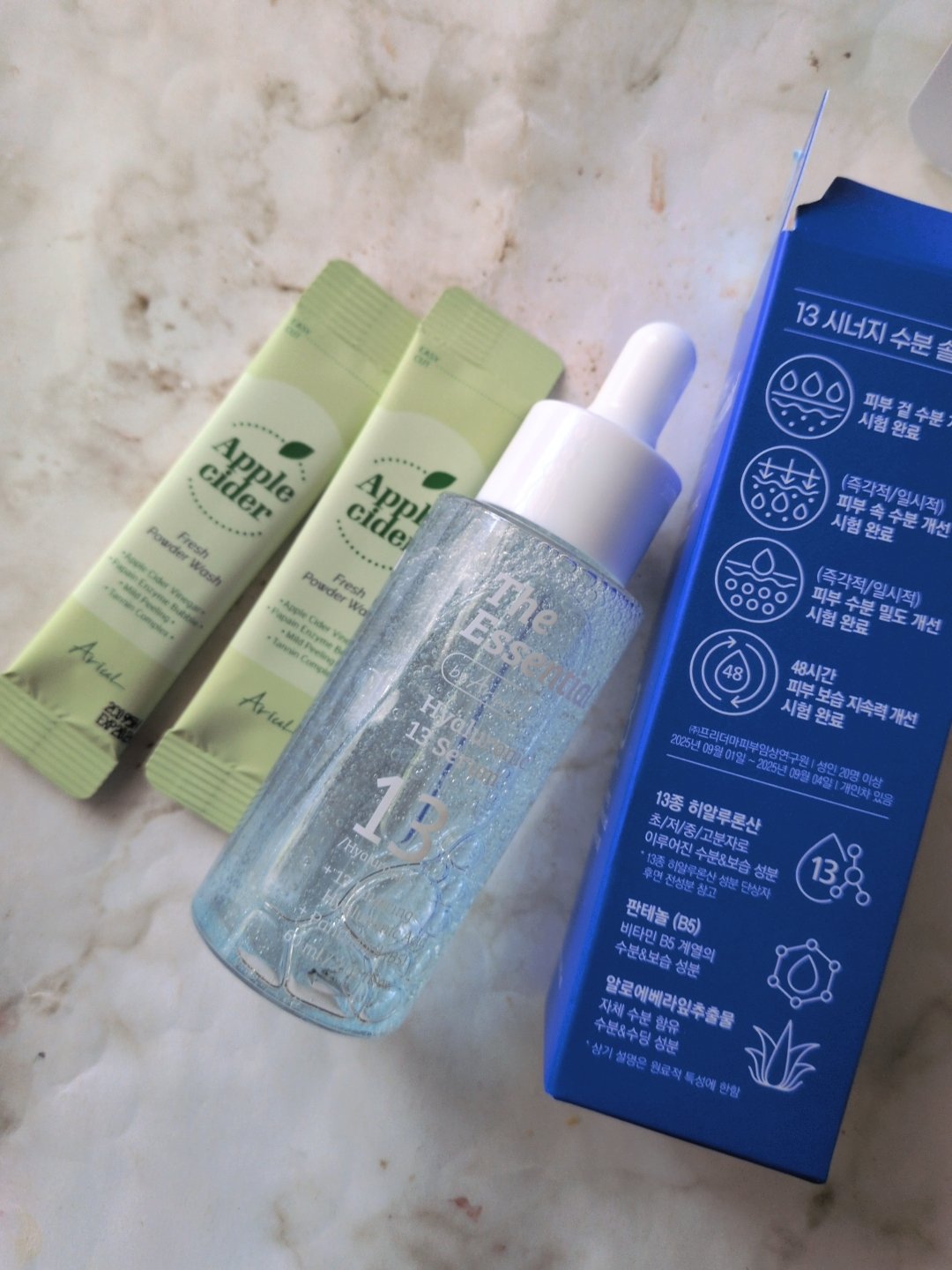 アップルサイダー フレッシュ パウダーウォッシュ/Ariul/洗顔パウダーを使ったクチコミ（2枚目）