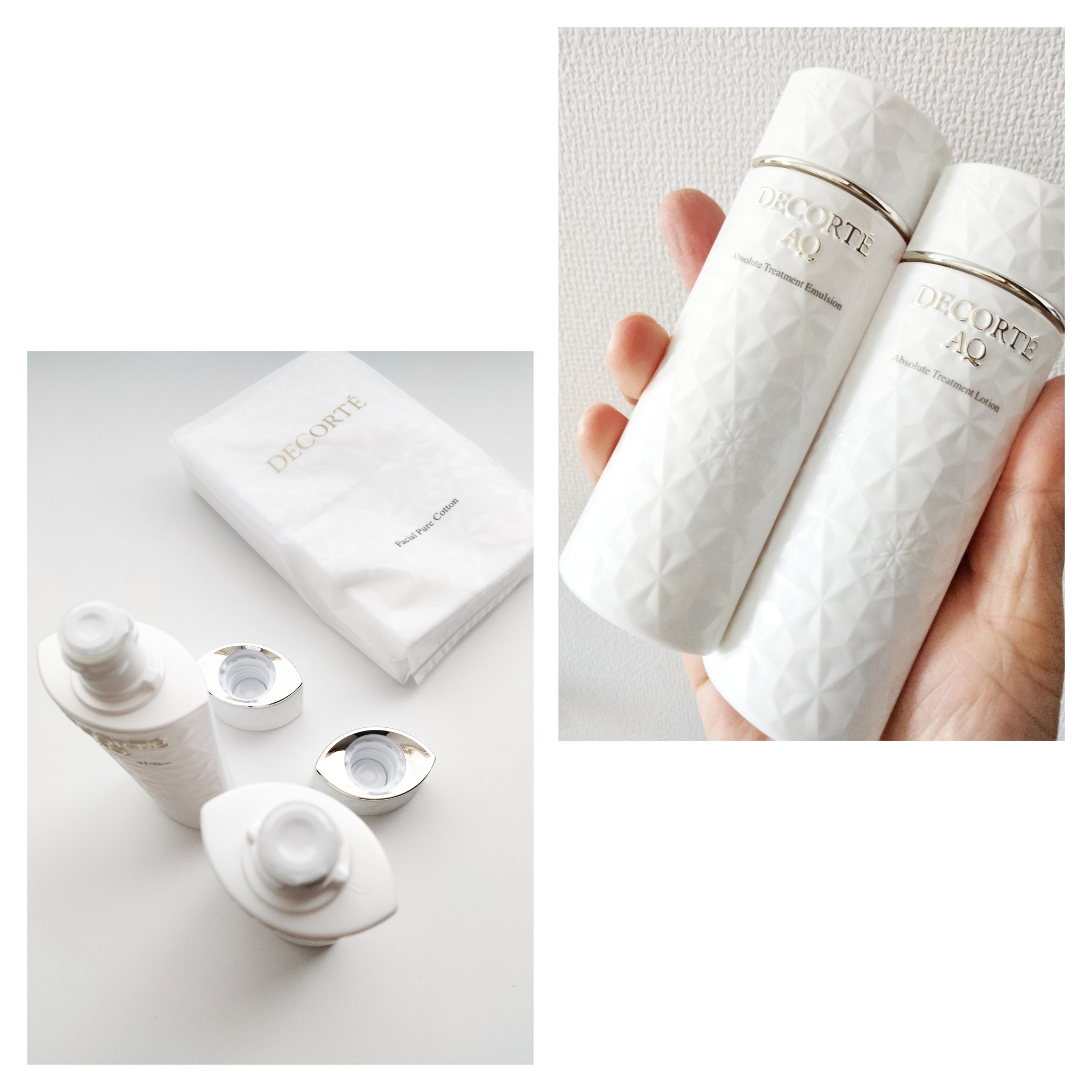 フェイシャル ピュア コットン/DECORTÉ/コットンを使ったクチコミ（2枚目）